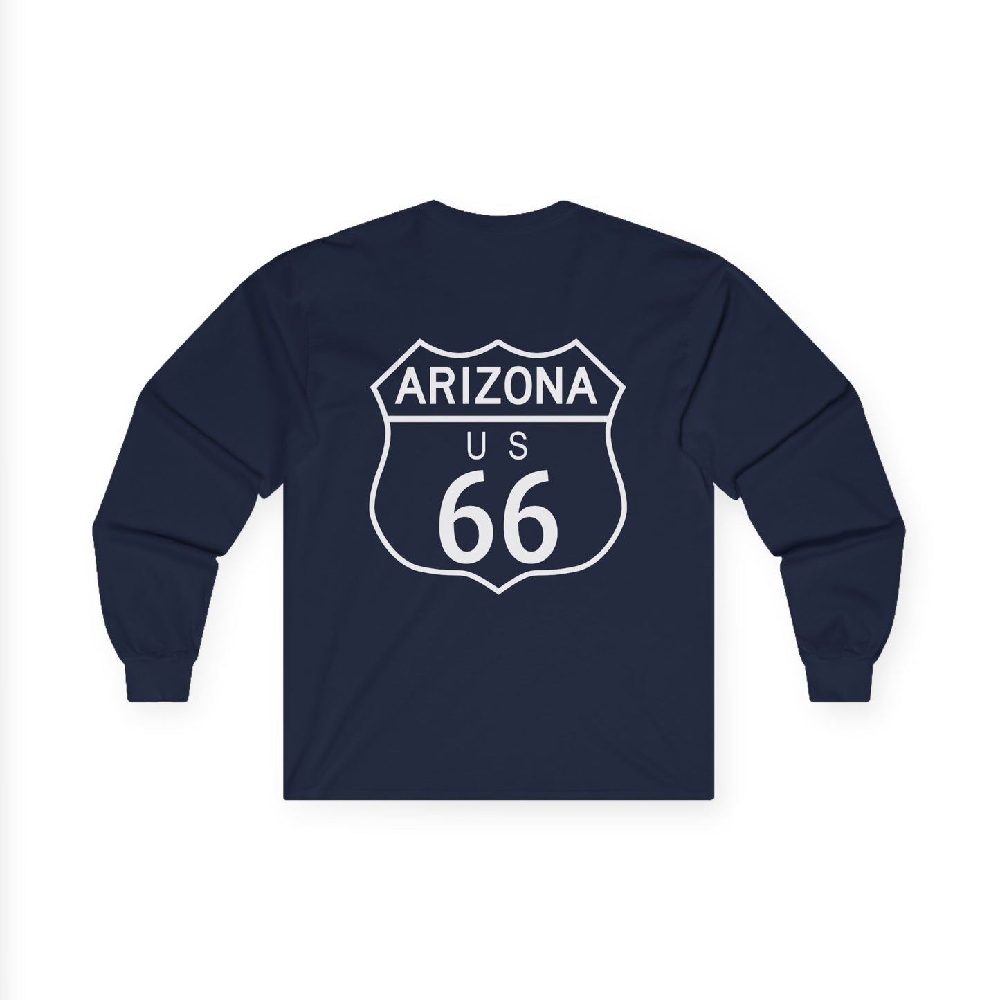Retro Route 66 Long Sleeve Tee