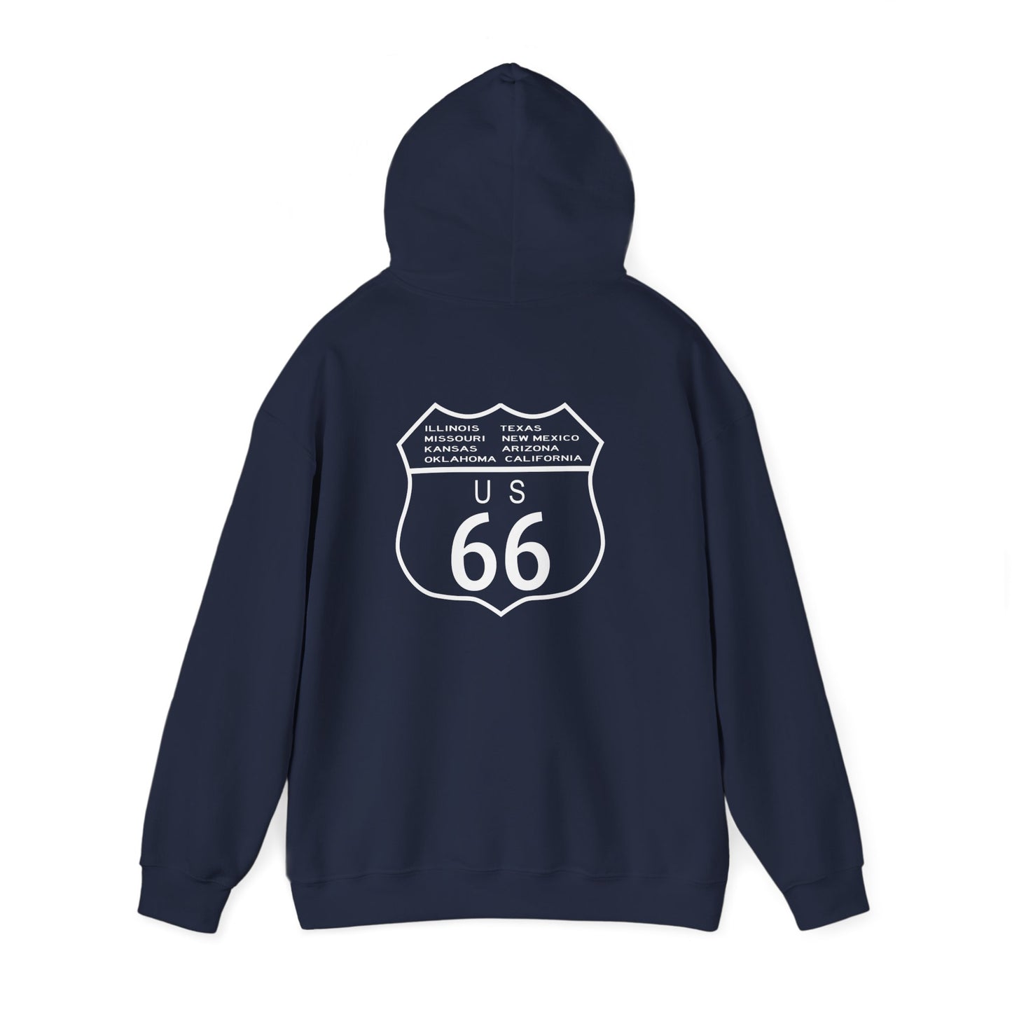 8 State, 1 Road-Route 66 Hoodie
