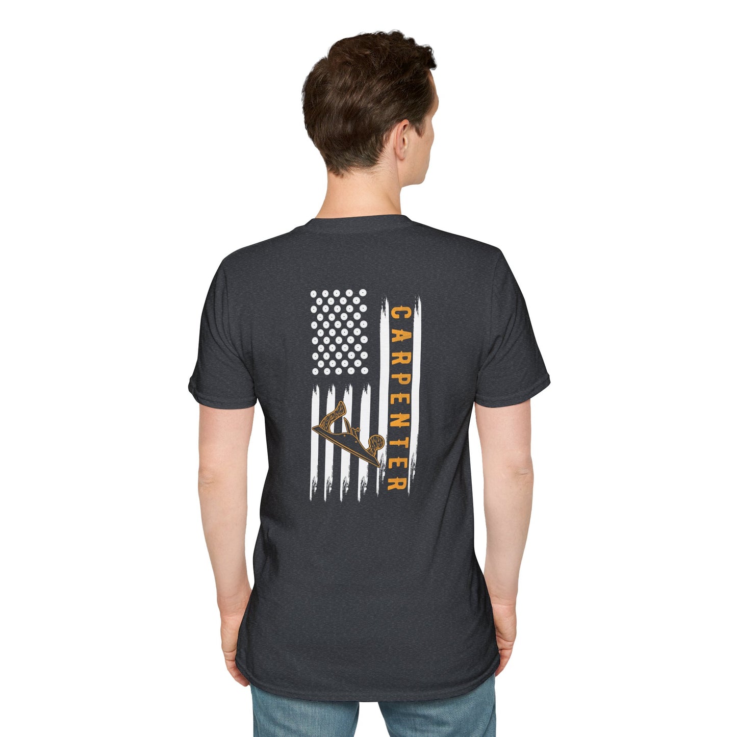 American Flag Carpenter T-Shirt