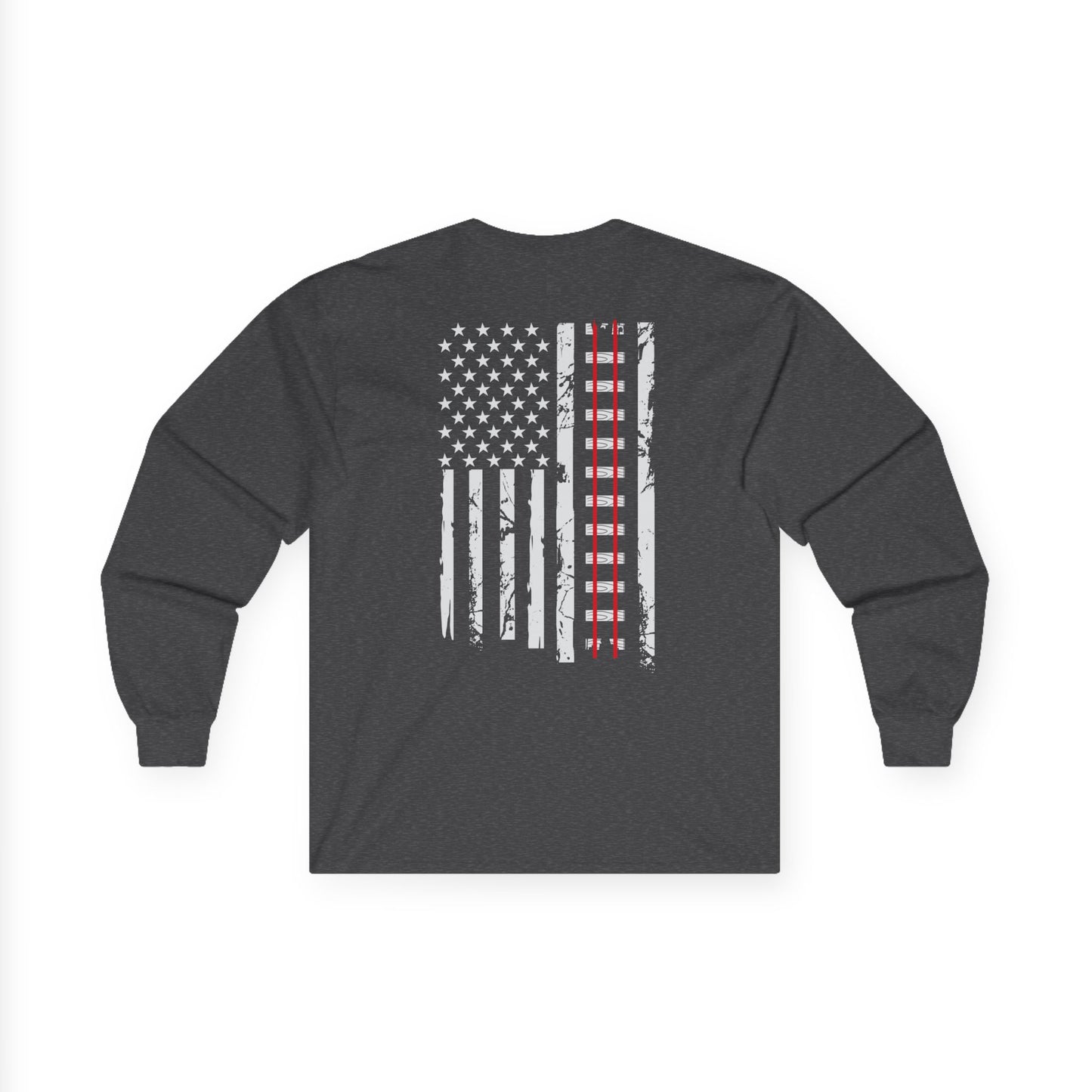 Railroad American Flag Long Sleeve