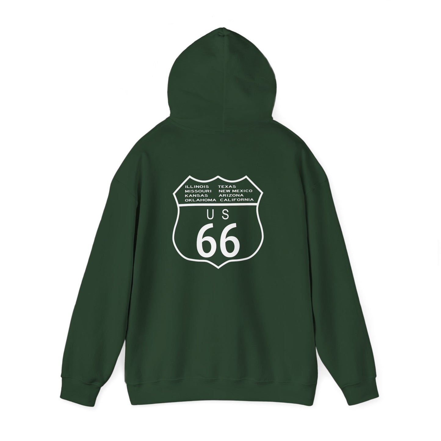 8 State, 1 Road-Route 66 Hoodie