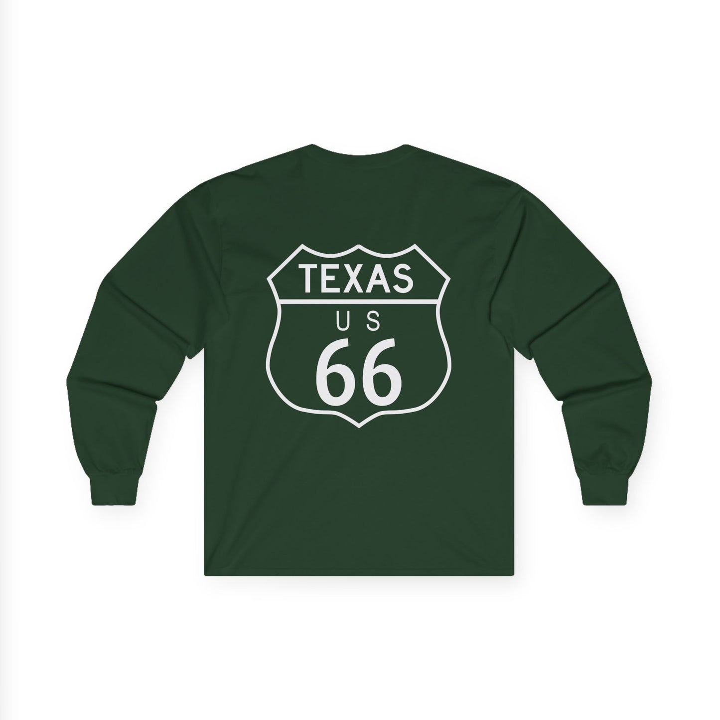 Texas Route 66 Long Sleeve Tee