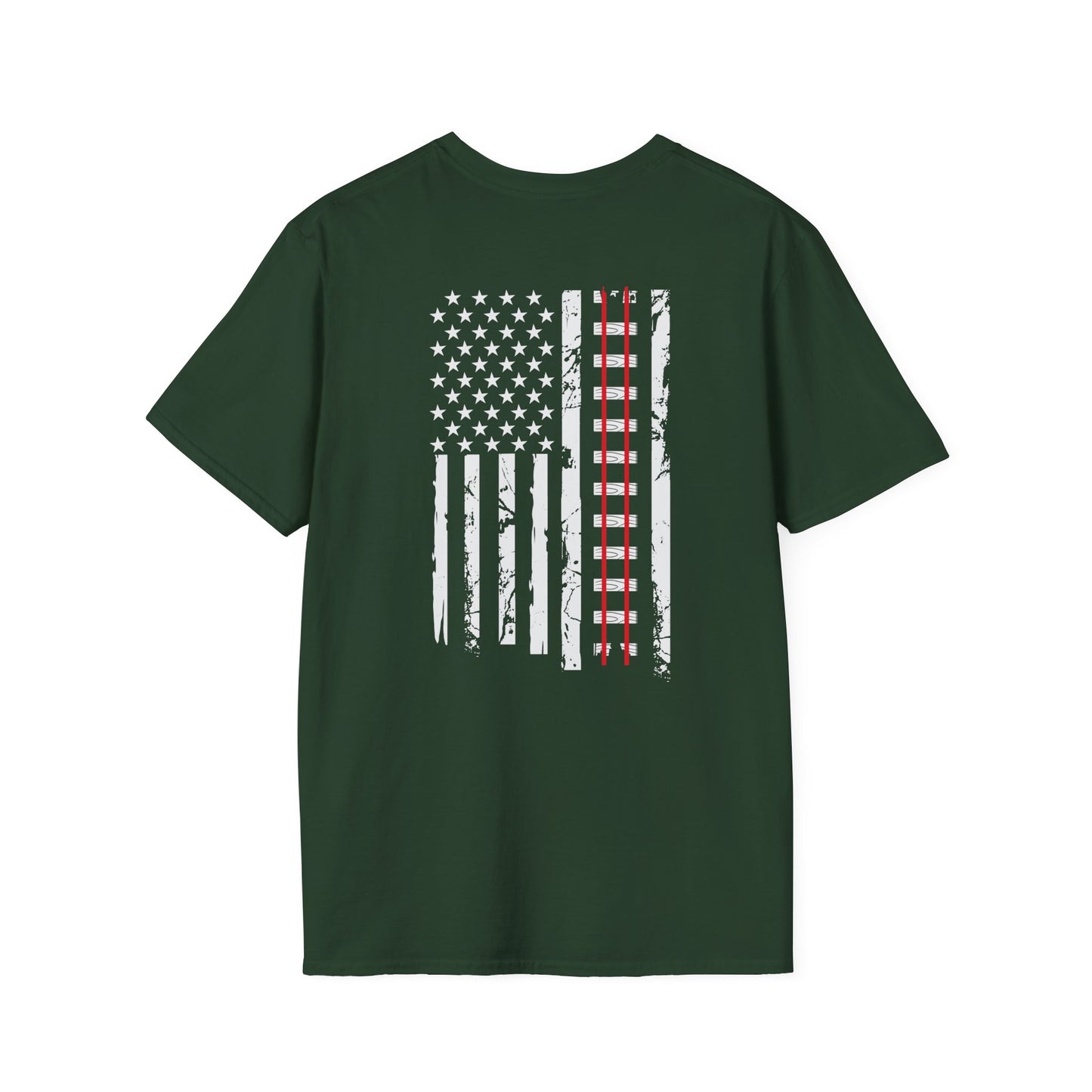 Railroad American Flag T-Shirt