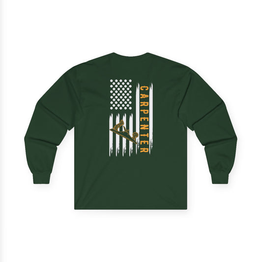 American Flag Carpenter T-Shirt