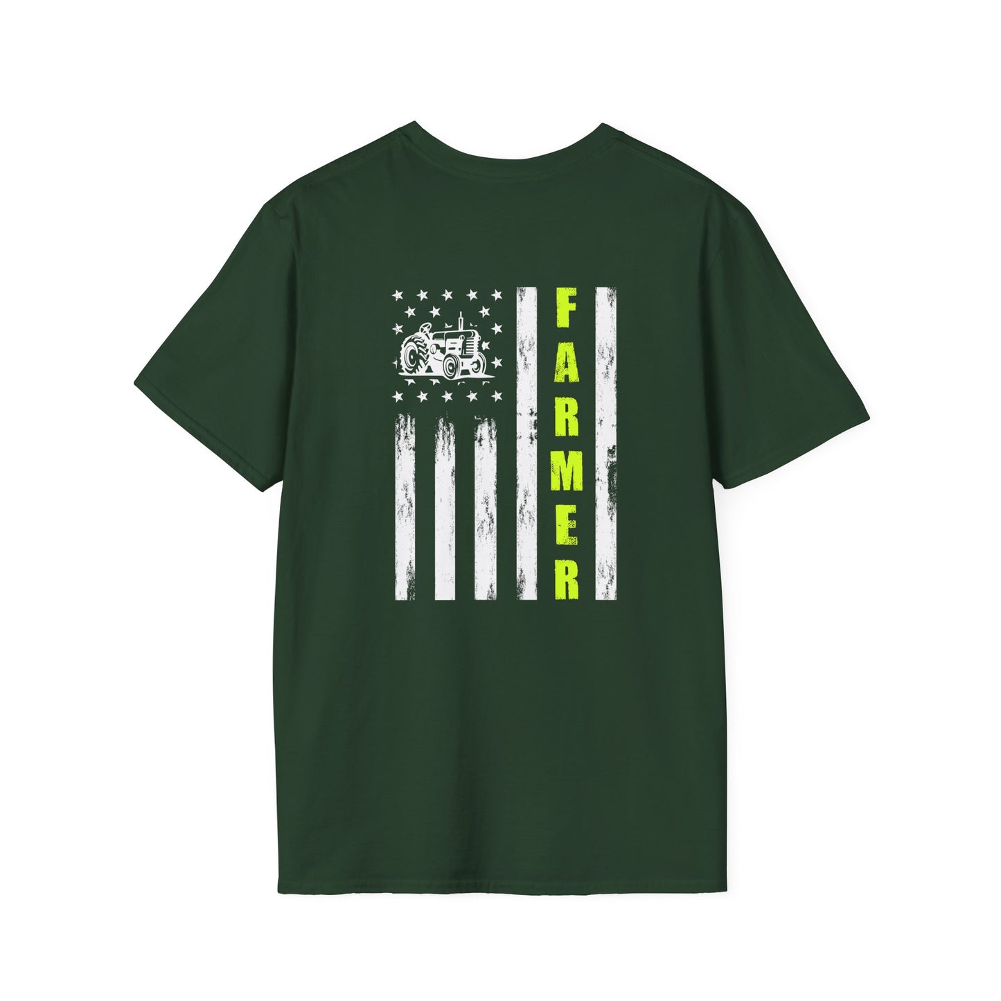 American Farmer American Flag T-Shirt