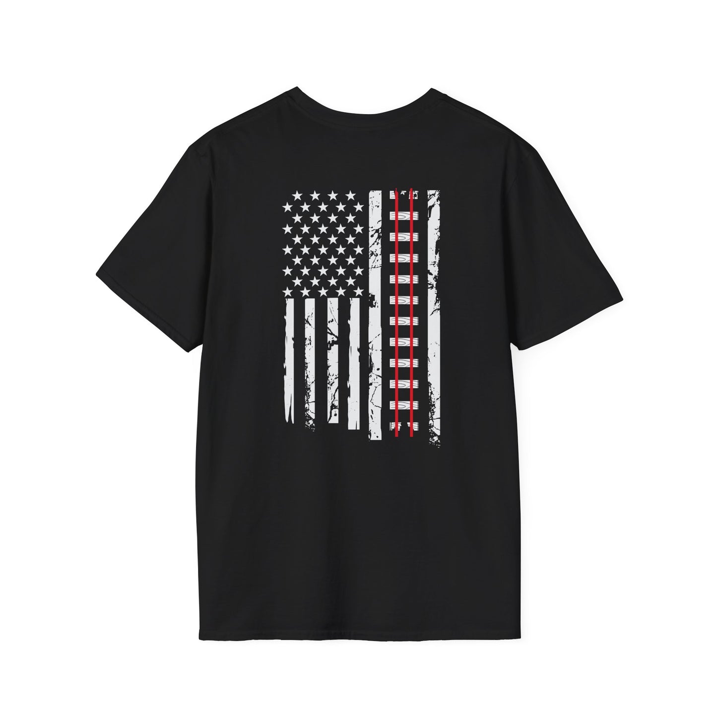 Railroad American Flag T-Shirt