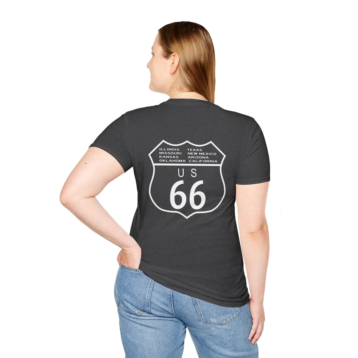 8 State, 1 Road-Route 66 T-Shirt