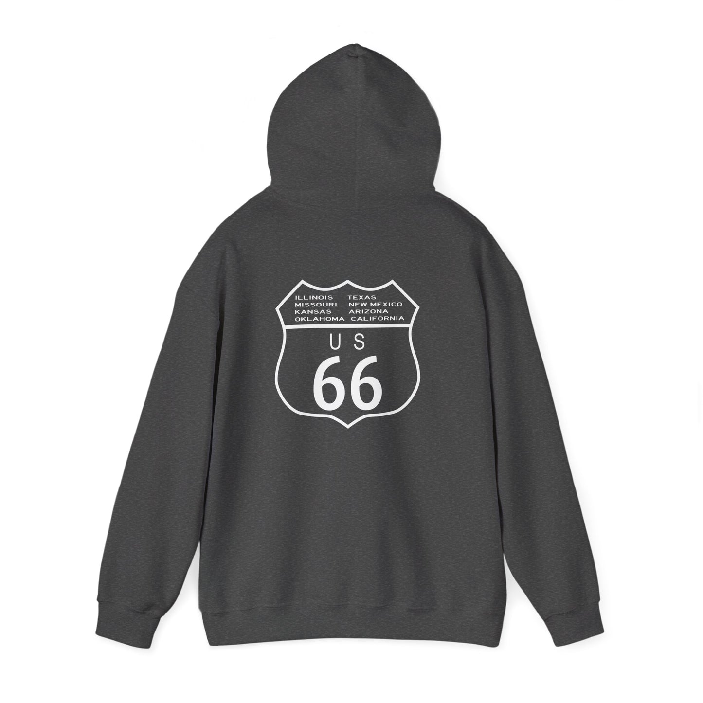 8 State, 1 Road-Route 66 Hoodie