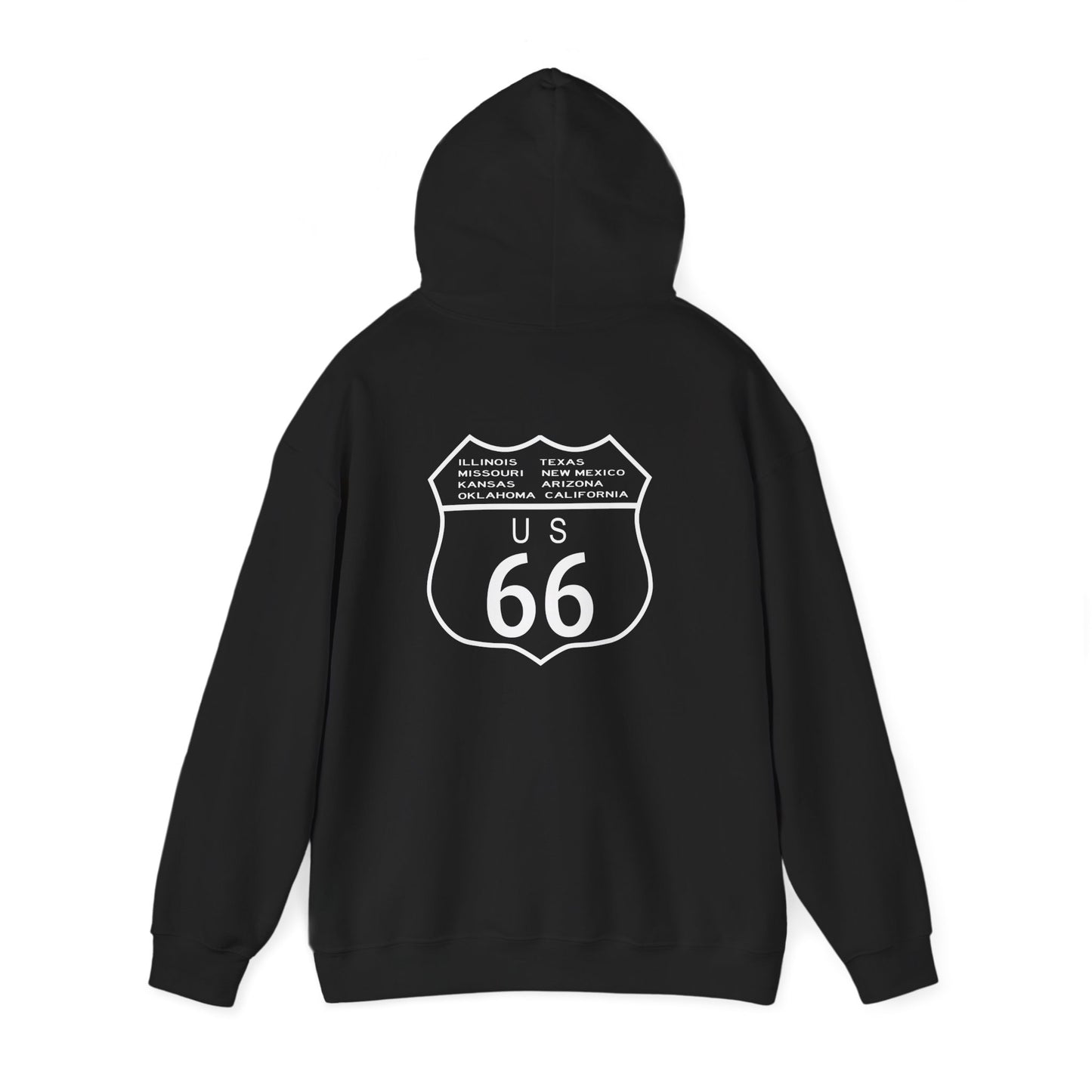 8 State, 1 Road-Route 66 Hoodie