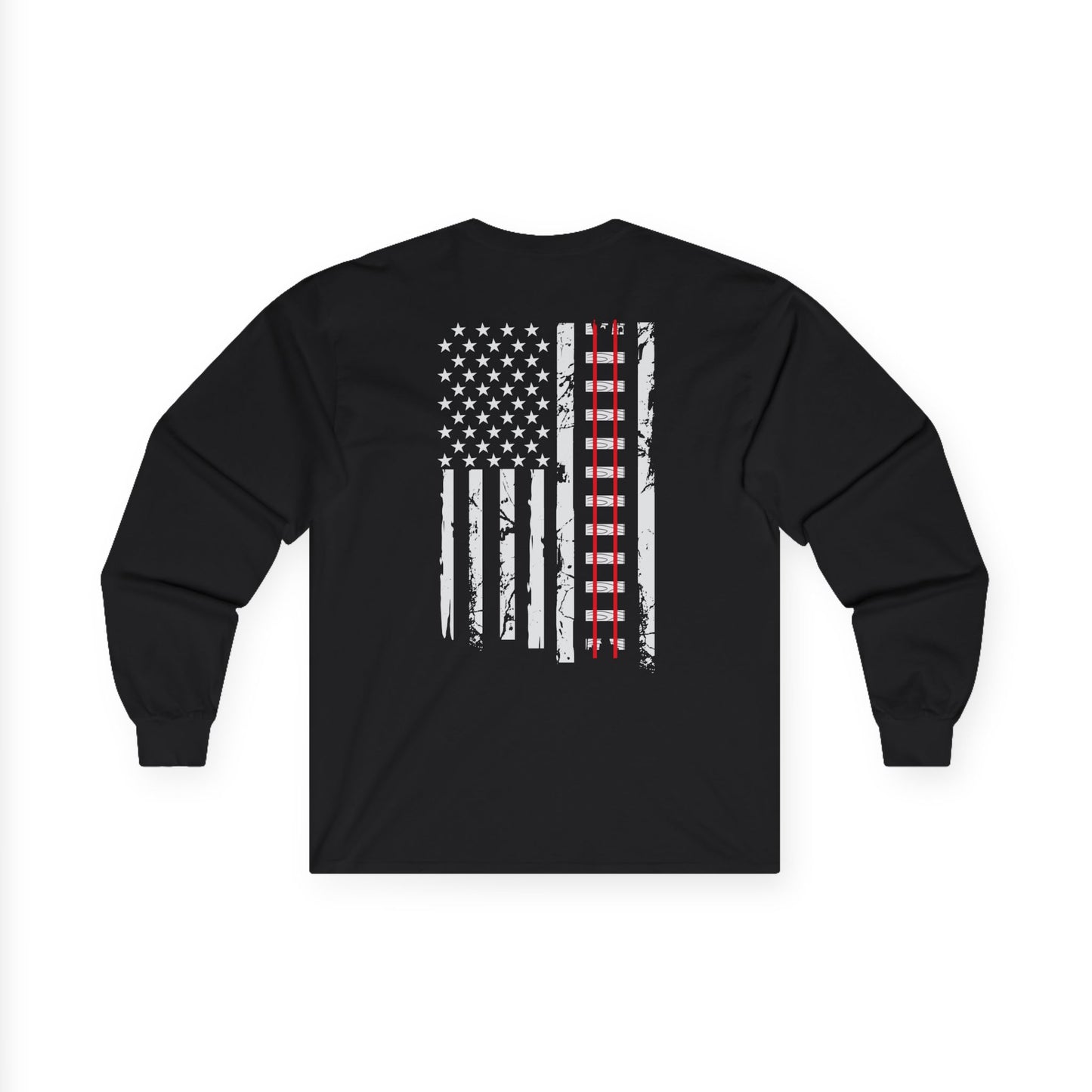 Railroad American Flag Long Sleeve