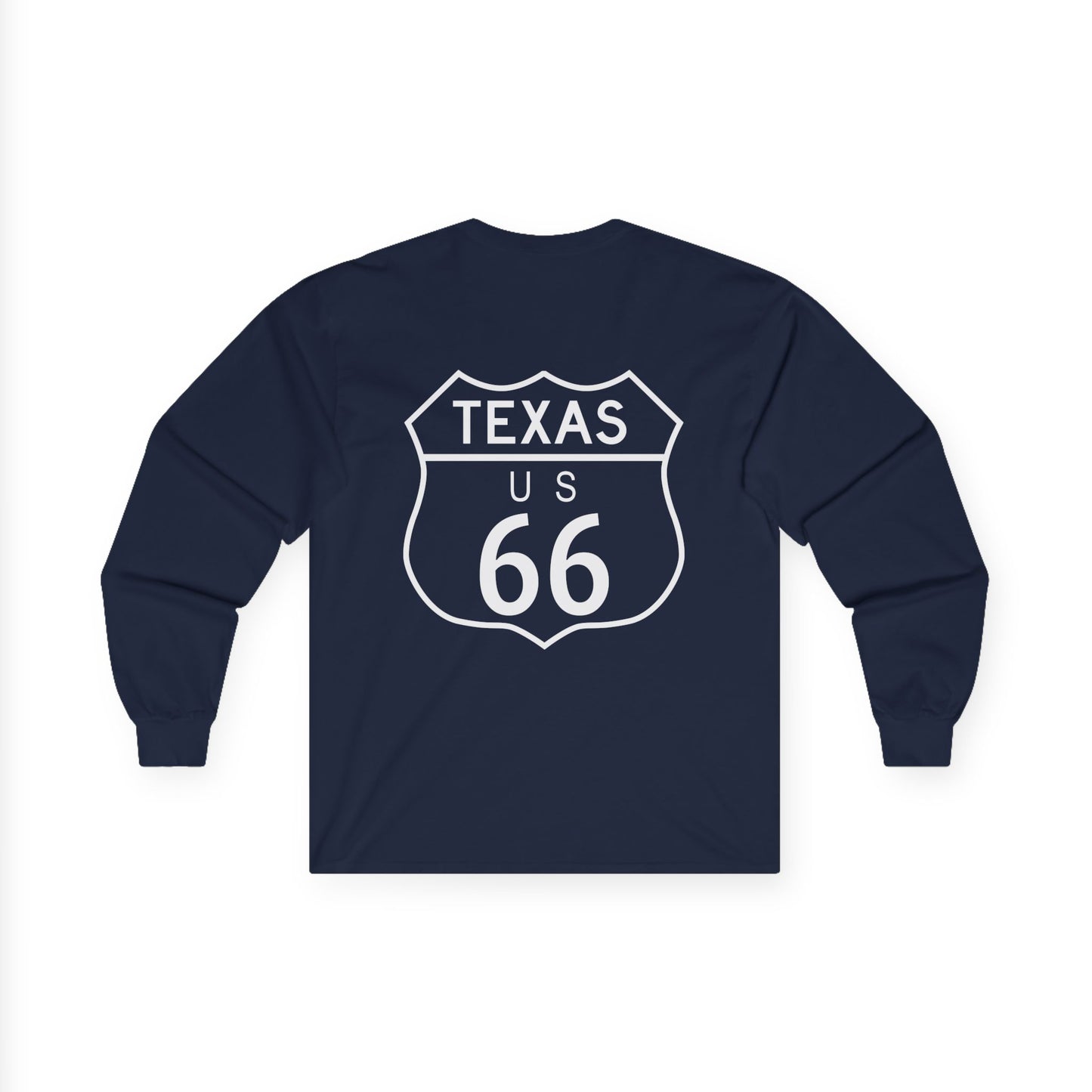 Texas Route 66 Long Sleeve Tee