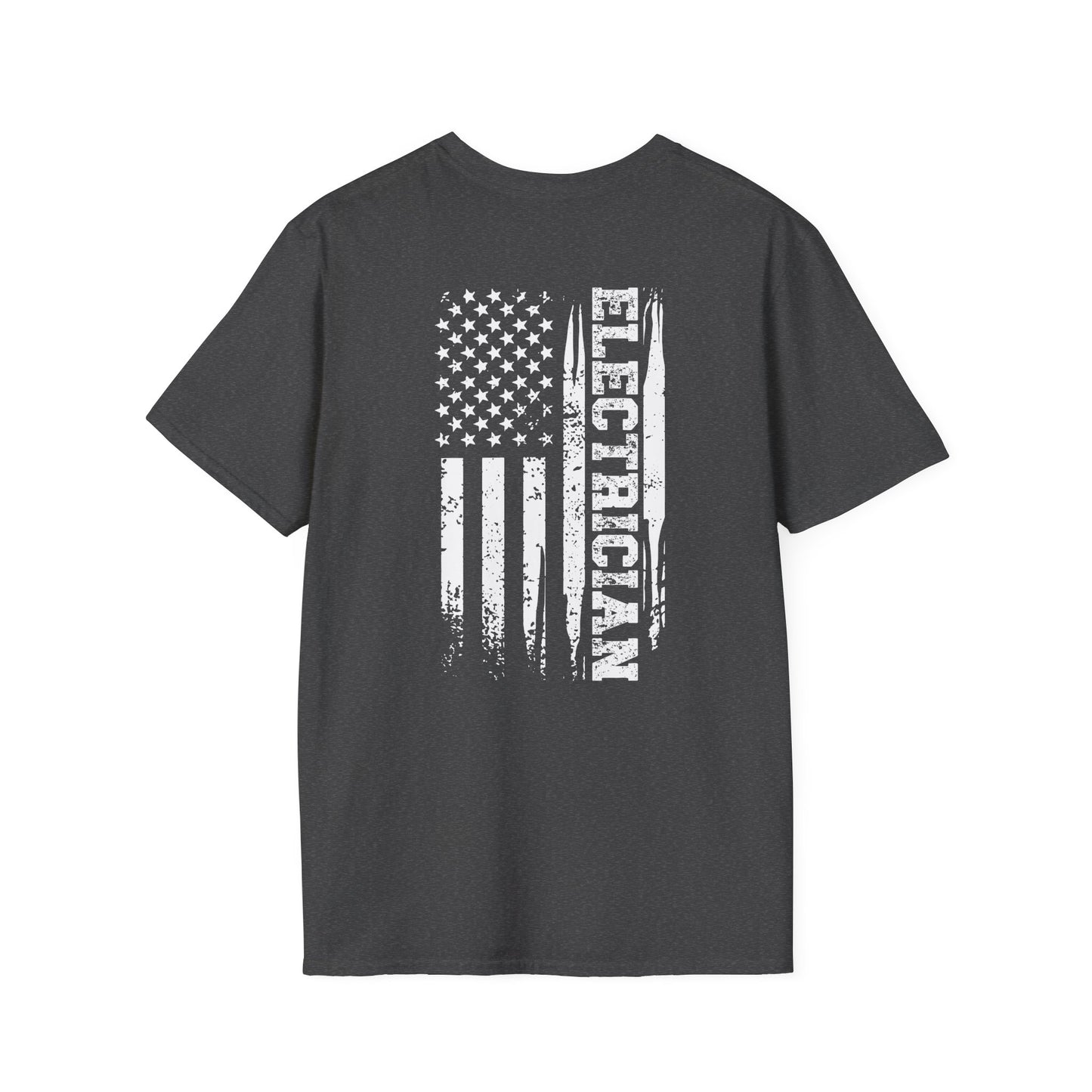 Electrician American Flag T-Shirt