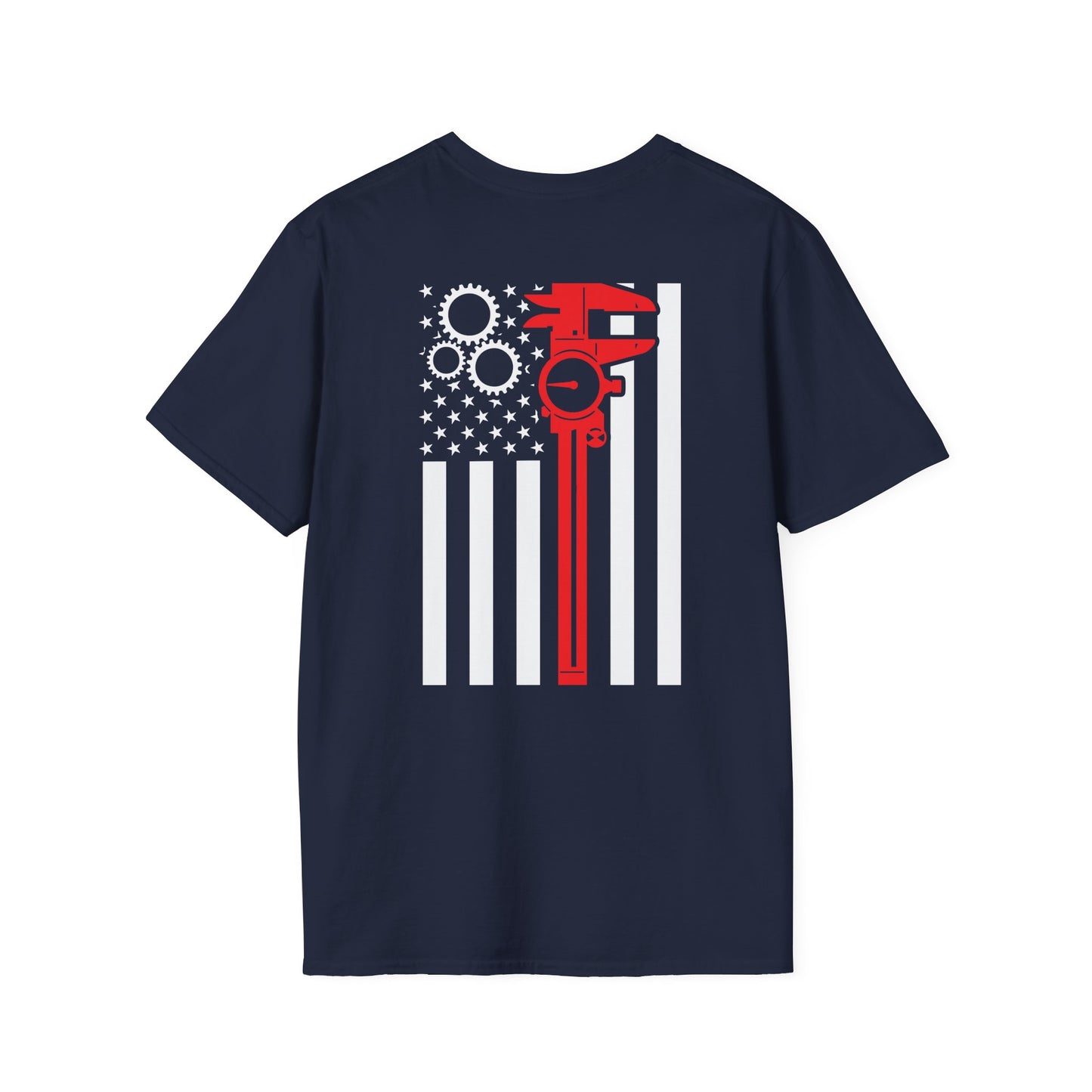 Machinist American Flag T-Shirt