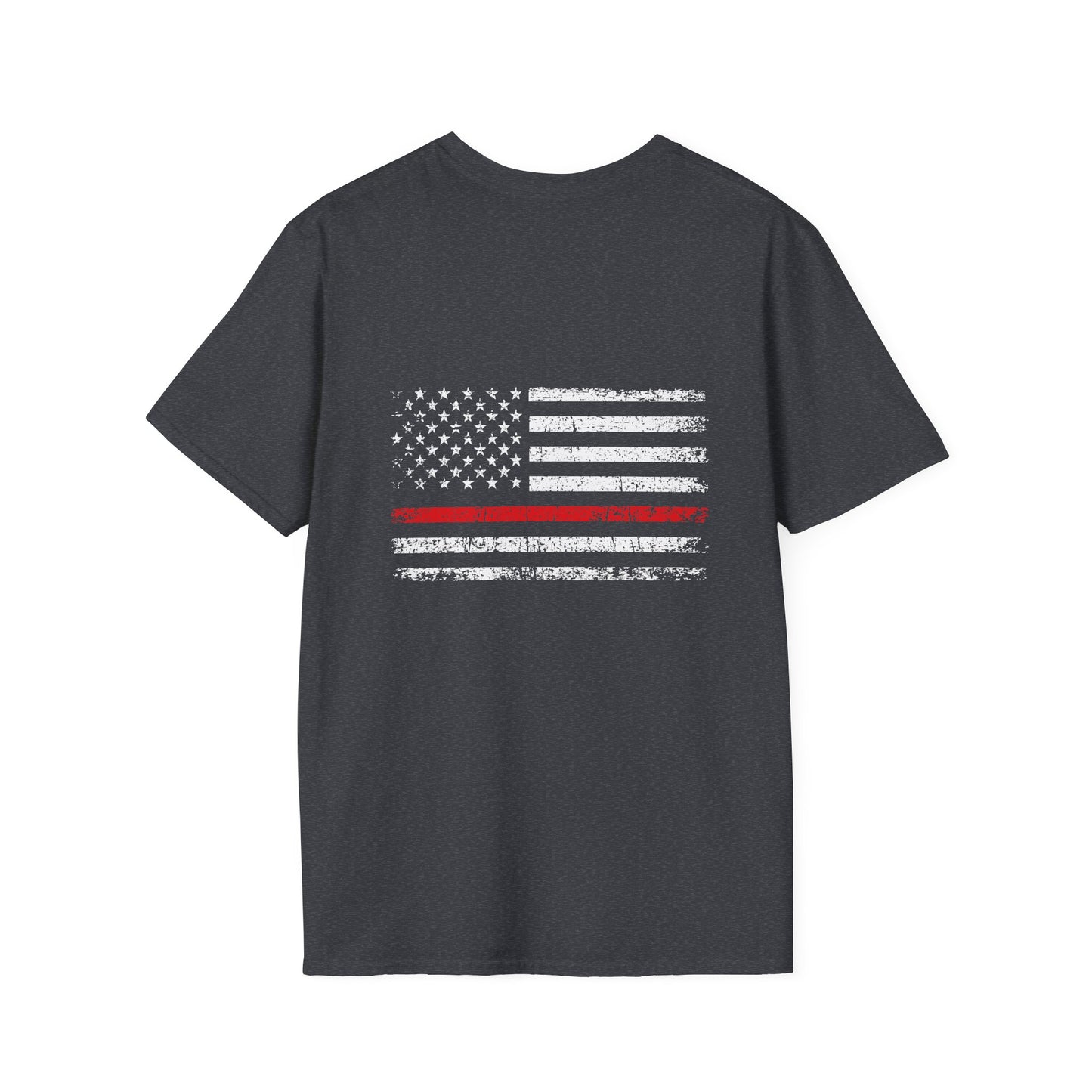 Thin Red Line American Flag T-Shirt