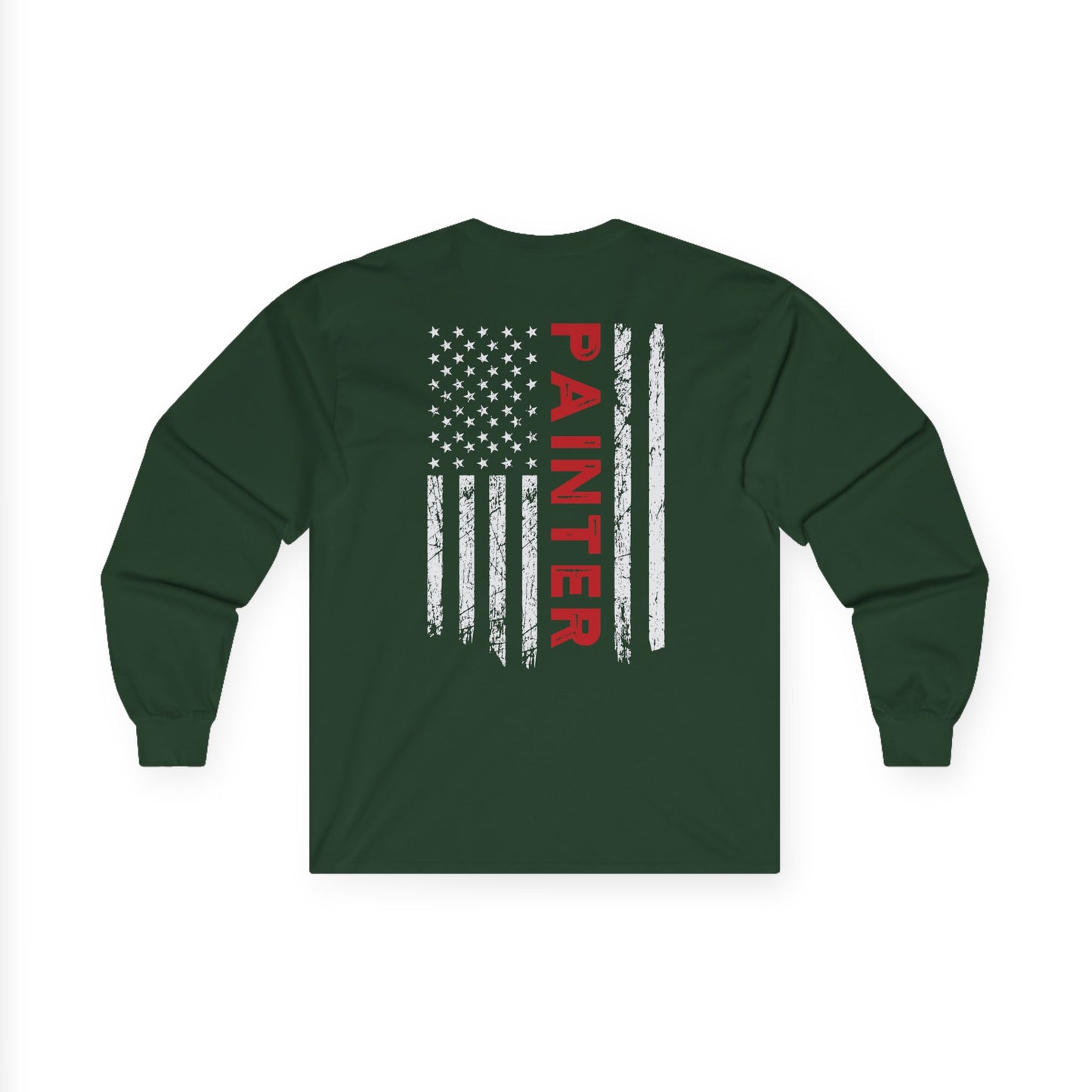 Painter American Flag Long Sleeve
