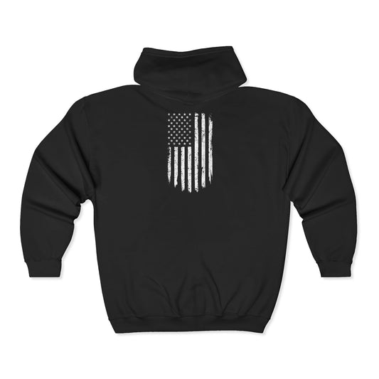 American Flag Hoodie Jacket