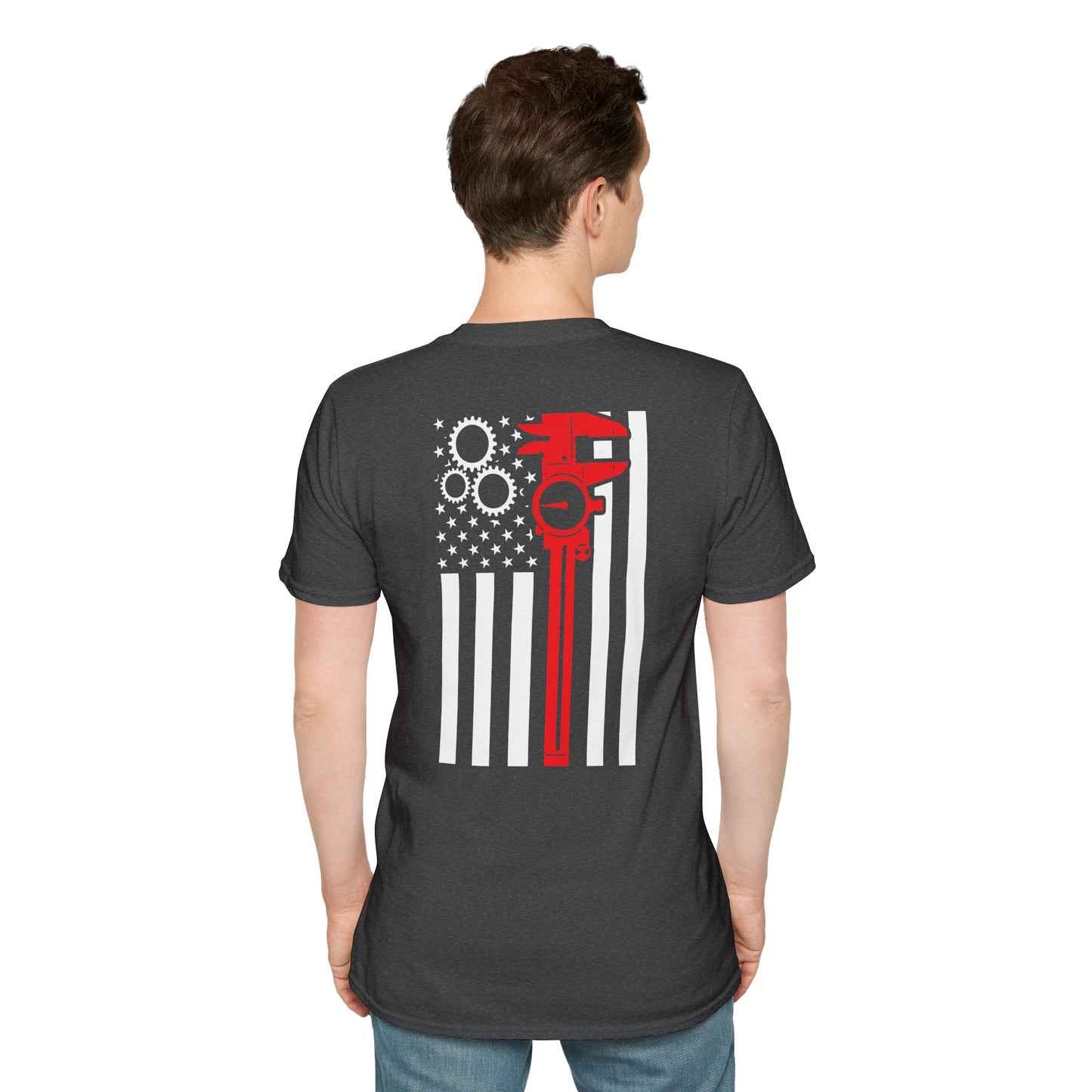 Machinist American Flag T-Shirt