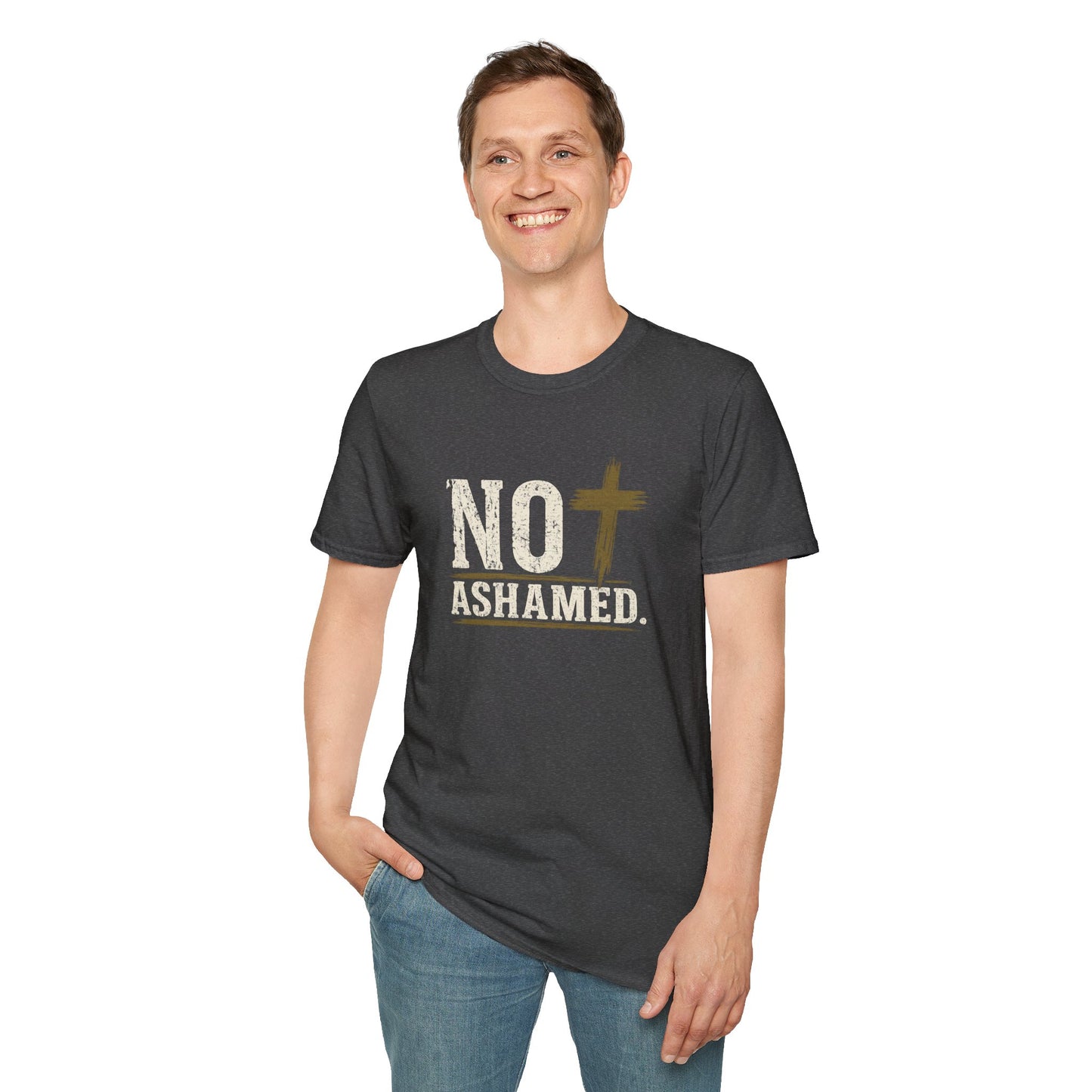 NOT ASHAMED – Romans 1:16 T-Shirt