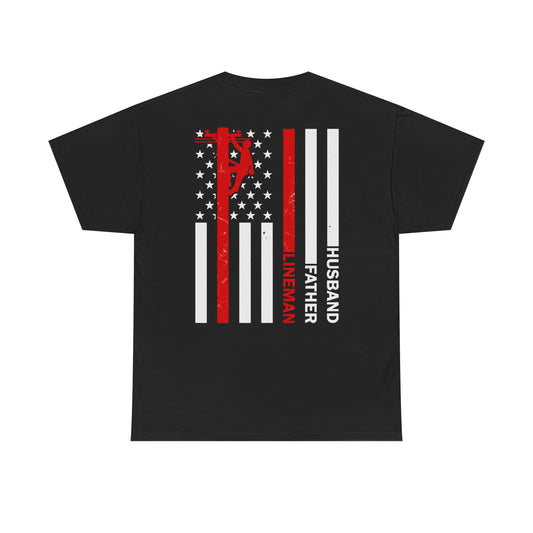 Lineman, Husband, Father T-shirt