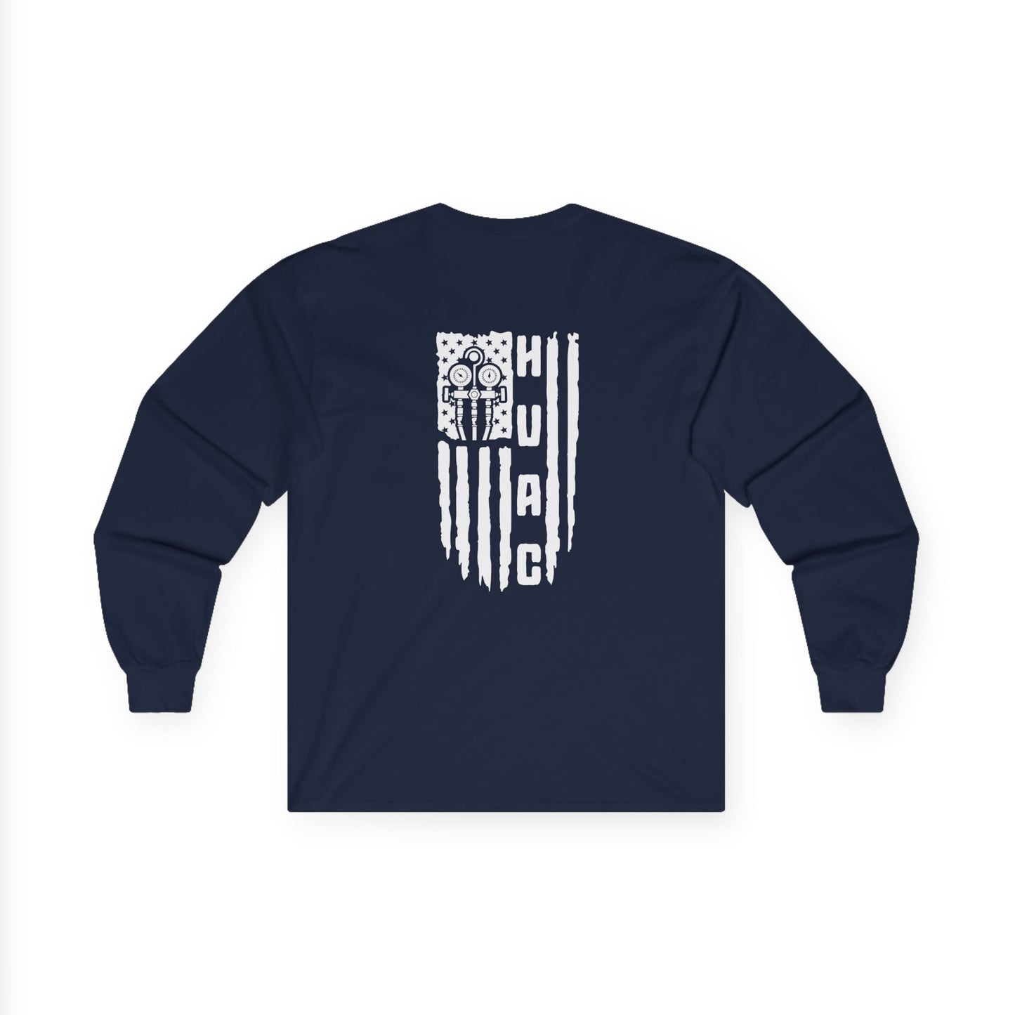 HVAC American Flag Long Sleeve Tee