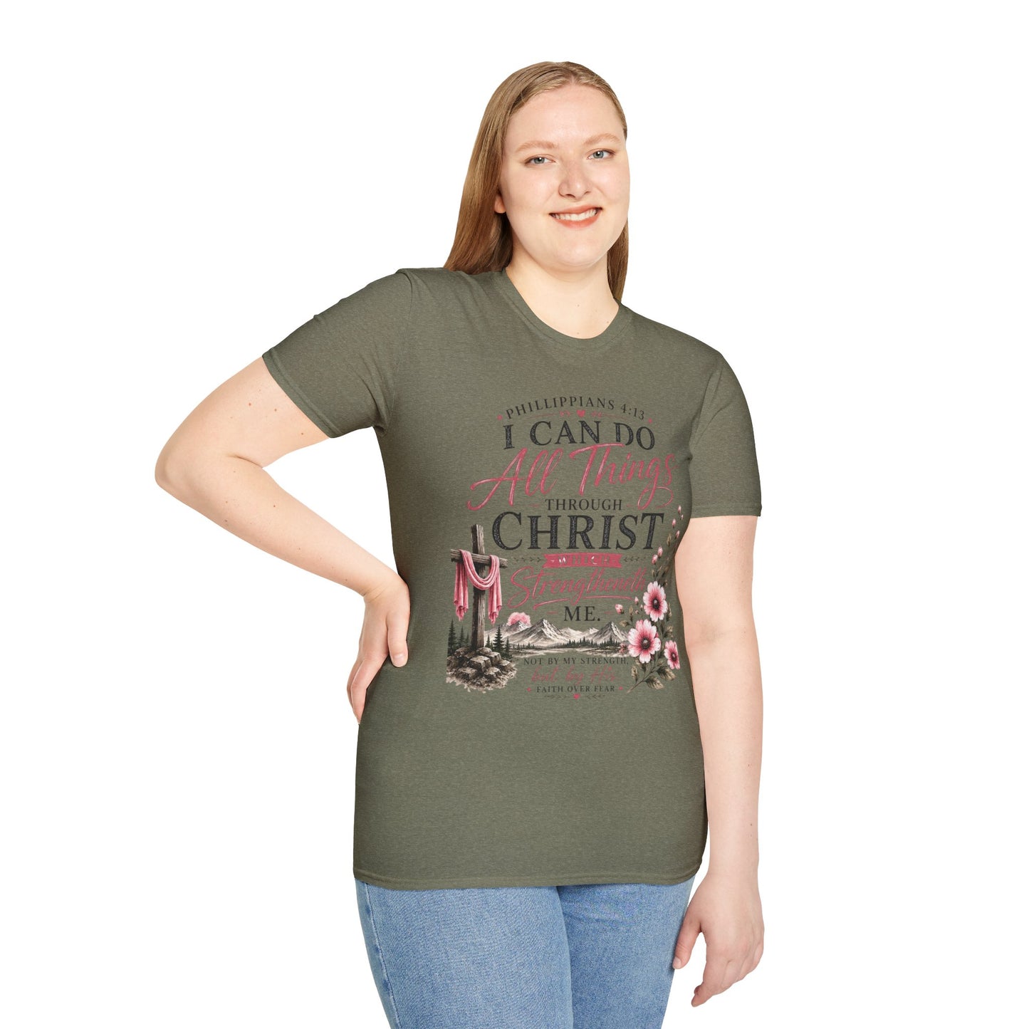 All Things Through Christ – Philippians 4:13 T-Shirt