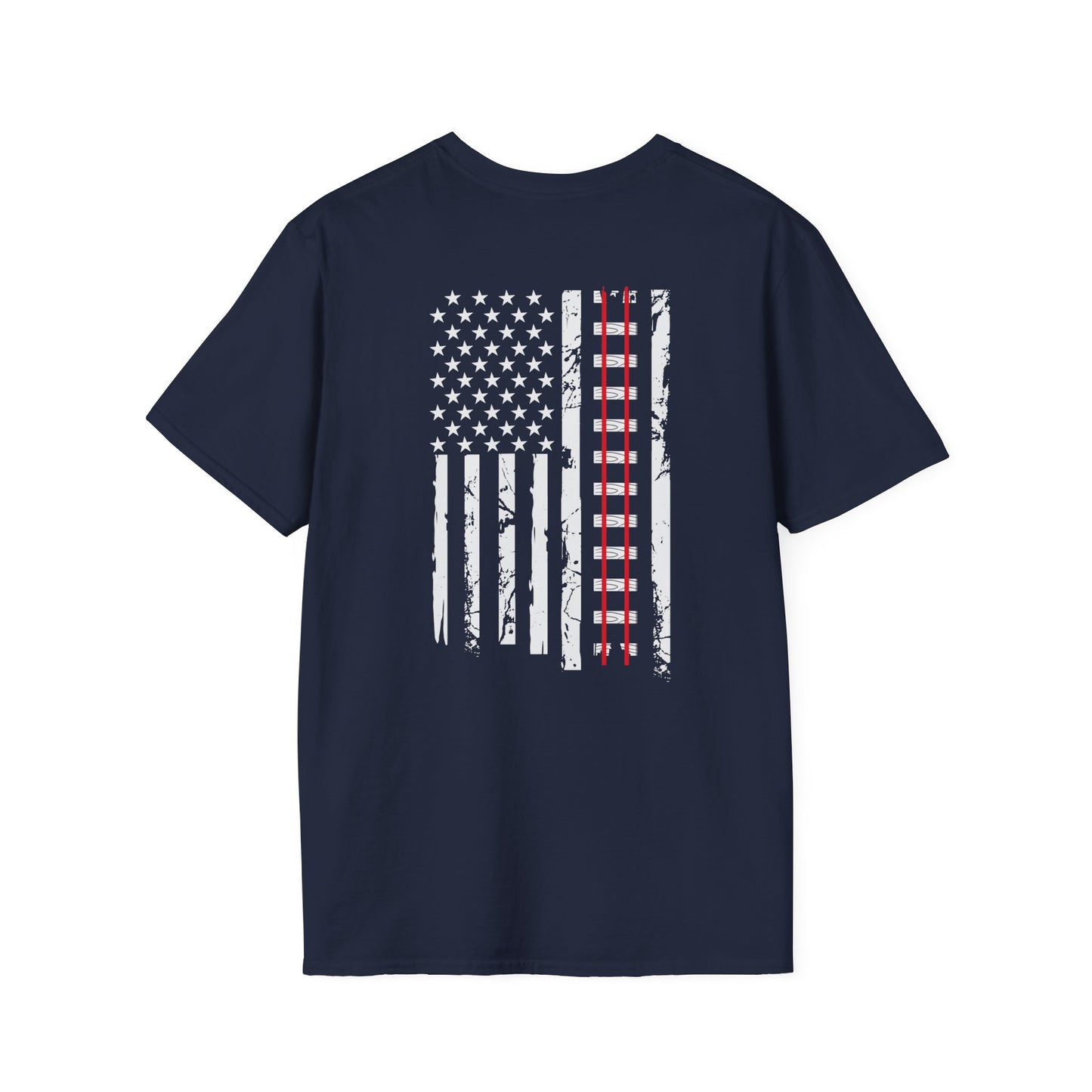 Railroad American Flag T-Shirt