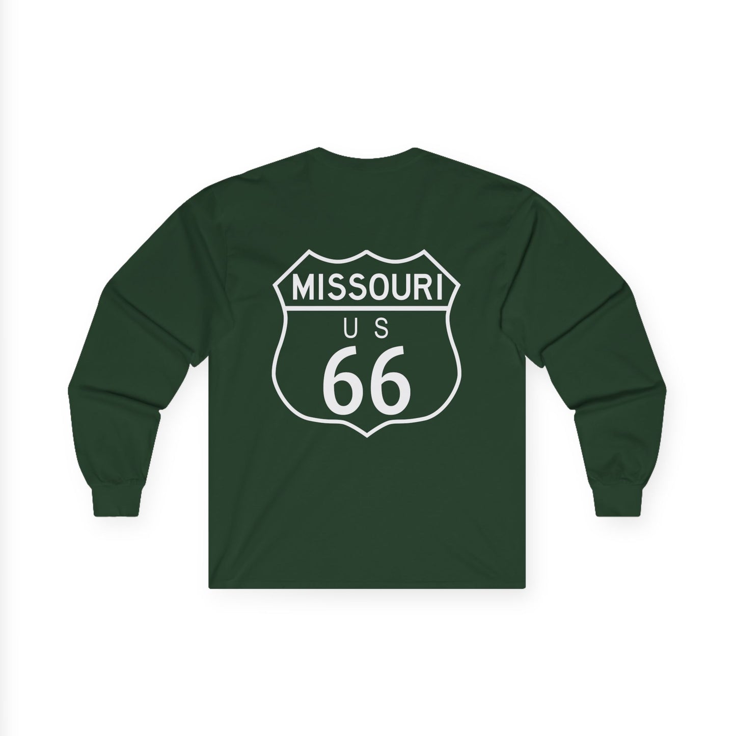 Missouri Route 66 Long Sleeve T-Shirt