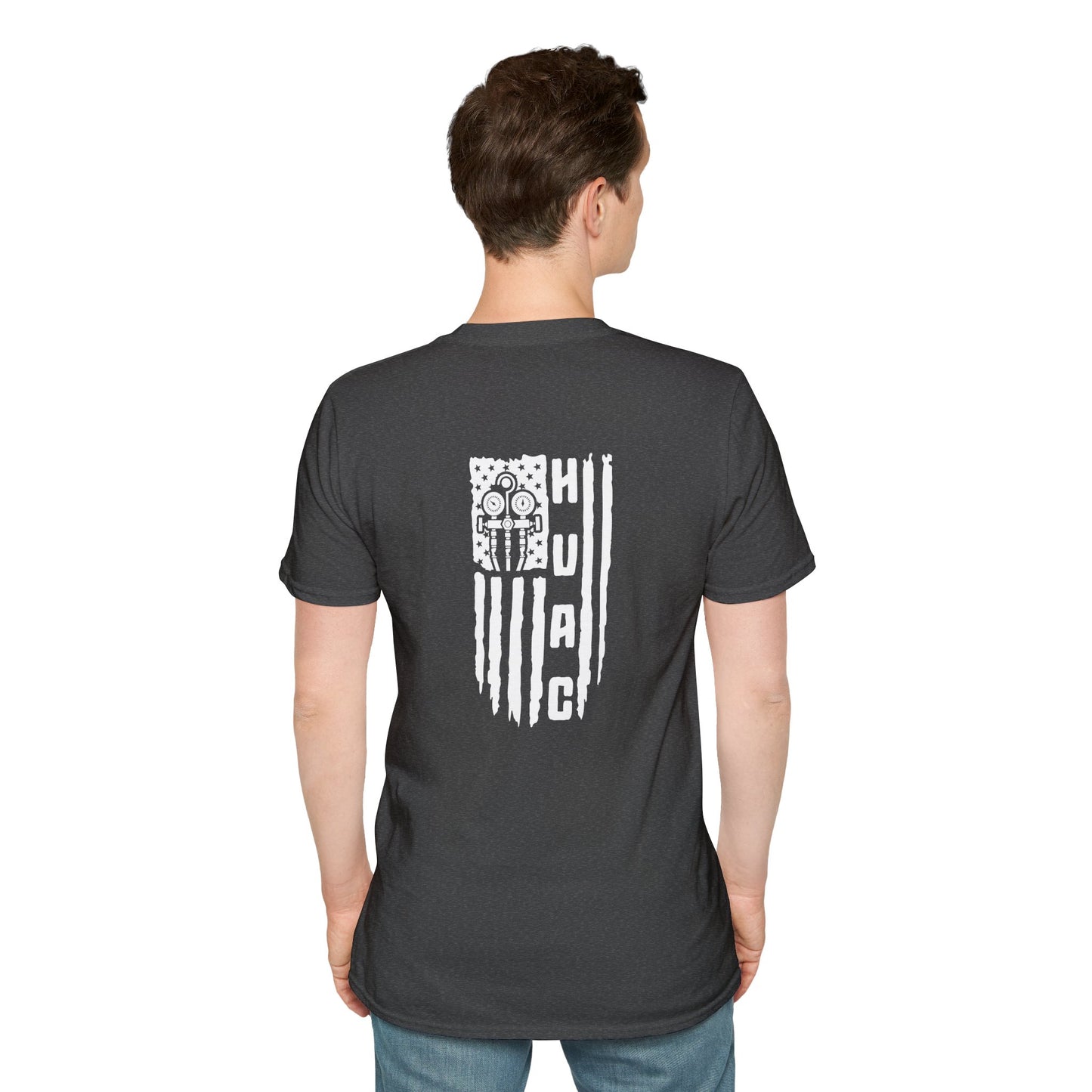 HVAC American Flag T-Shirt