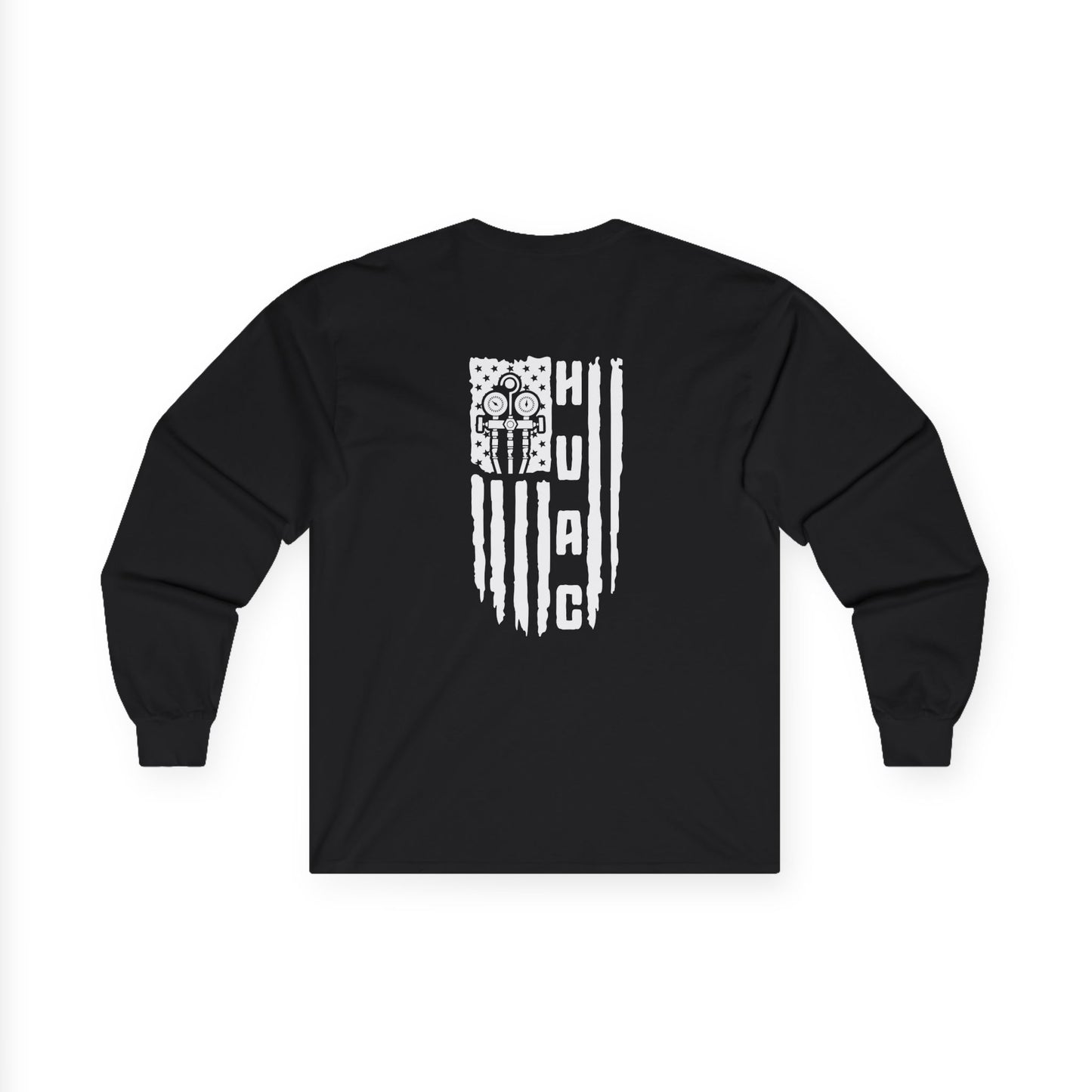 HVAC American Flag Long Sleeve Tee