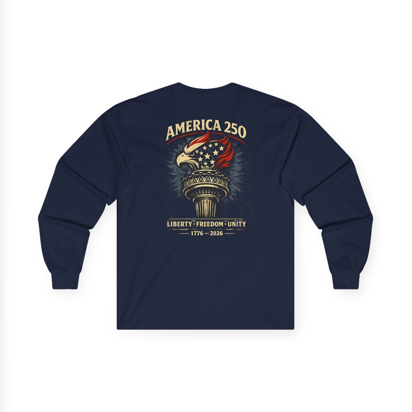 America 250 Liberty Torch Long Sleeve T-Shirt