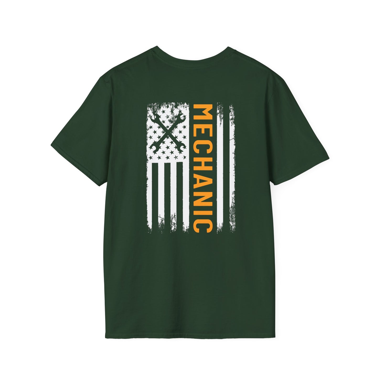 Mechanic American Flag T-Shirt