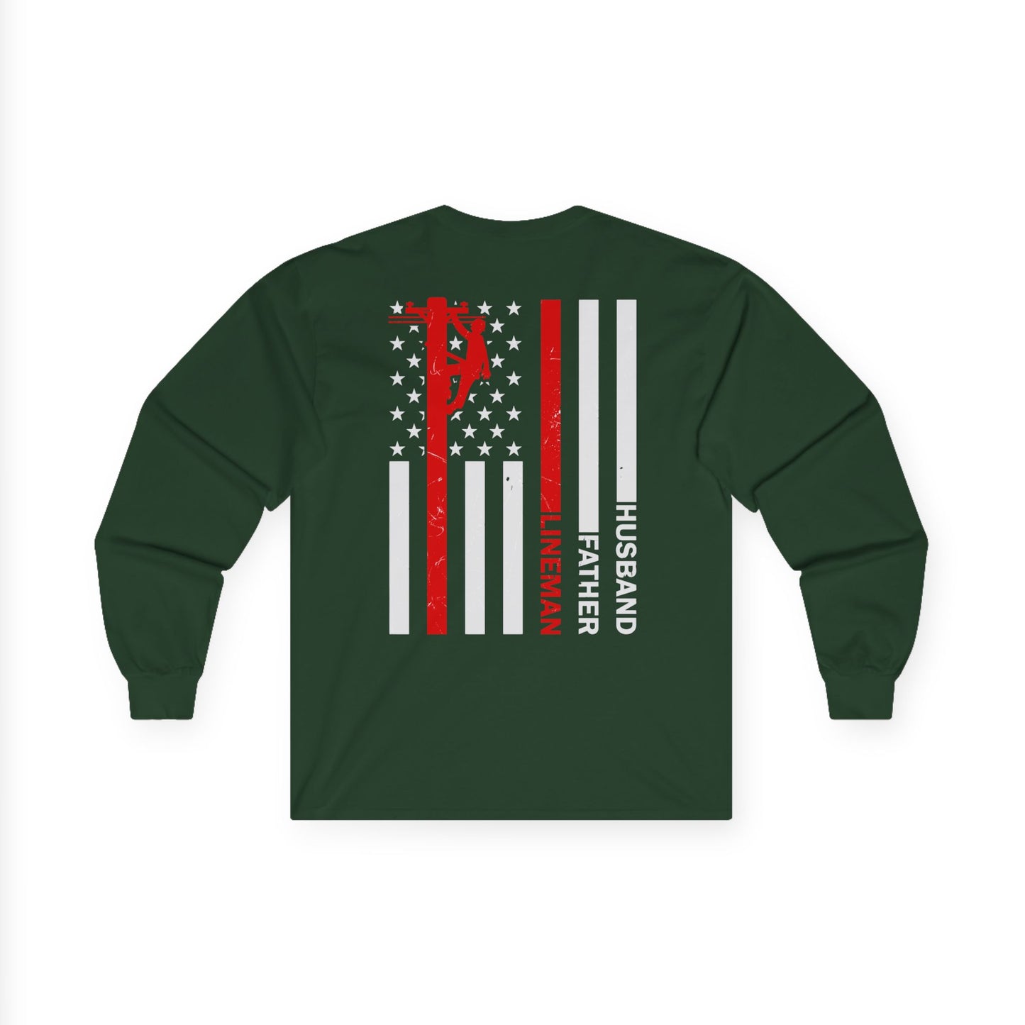 Lineman, Husband, Father Long Sleeve