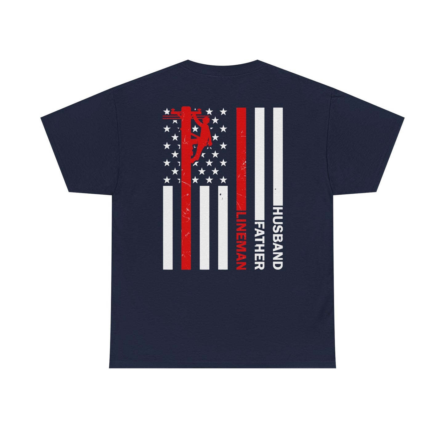 Lineman, Husband, Father T-shirt