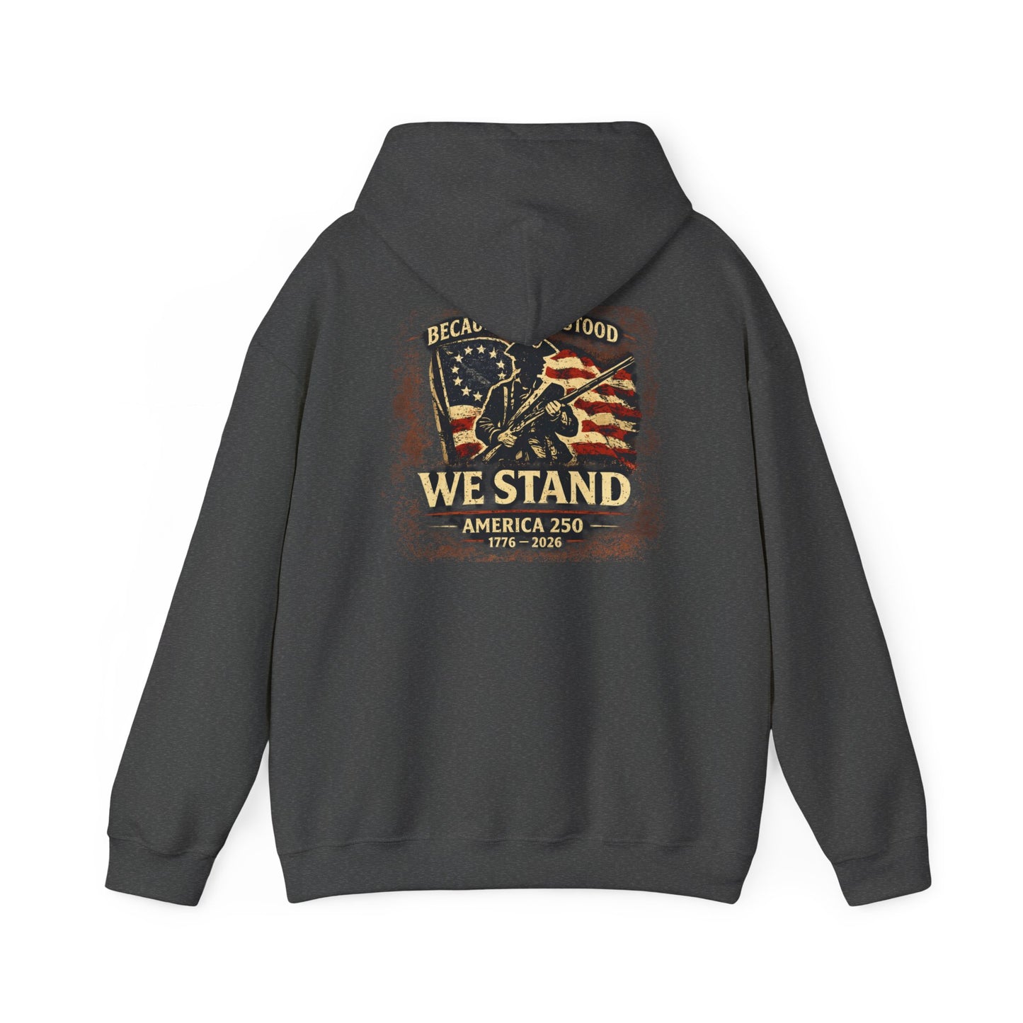 Because They Stood – America 250 Heritage Hoodie