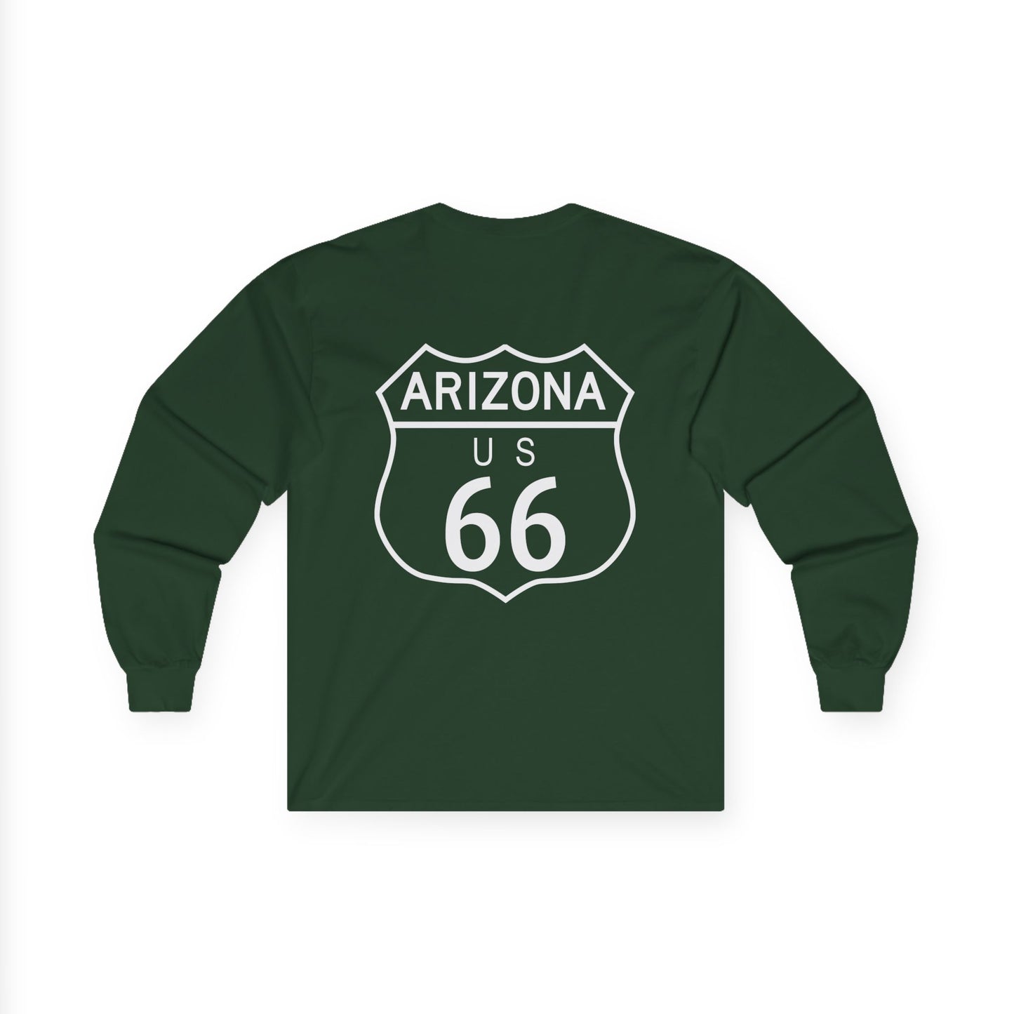 Retro Route 66 Long Sleeve Tee