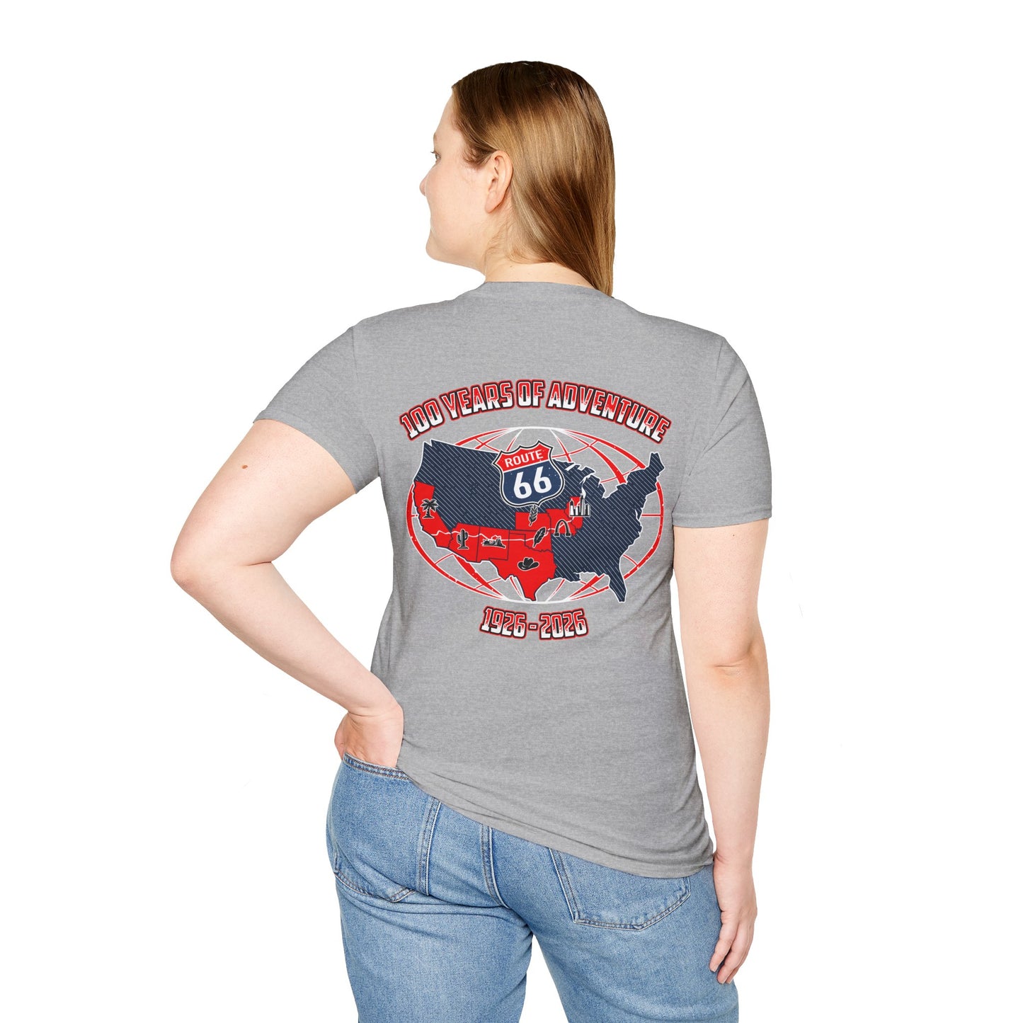 Route 66 100 Years of Adventure T-Shirt