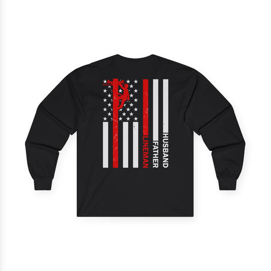 Lineman, Husband, Father Long Sleeve