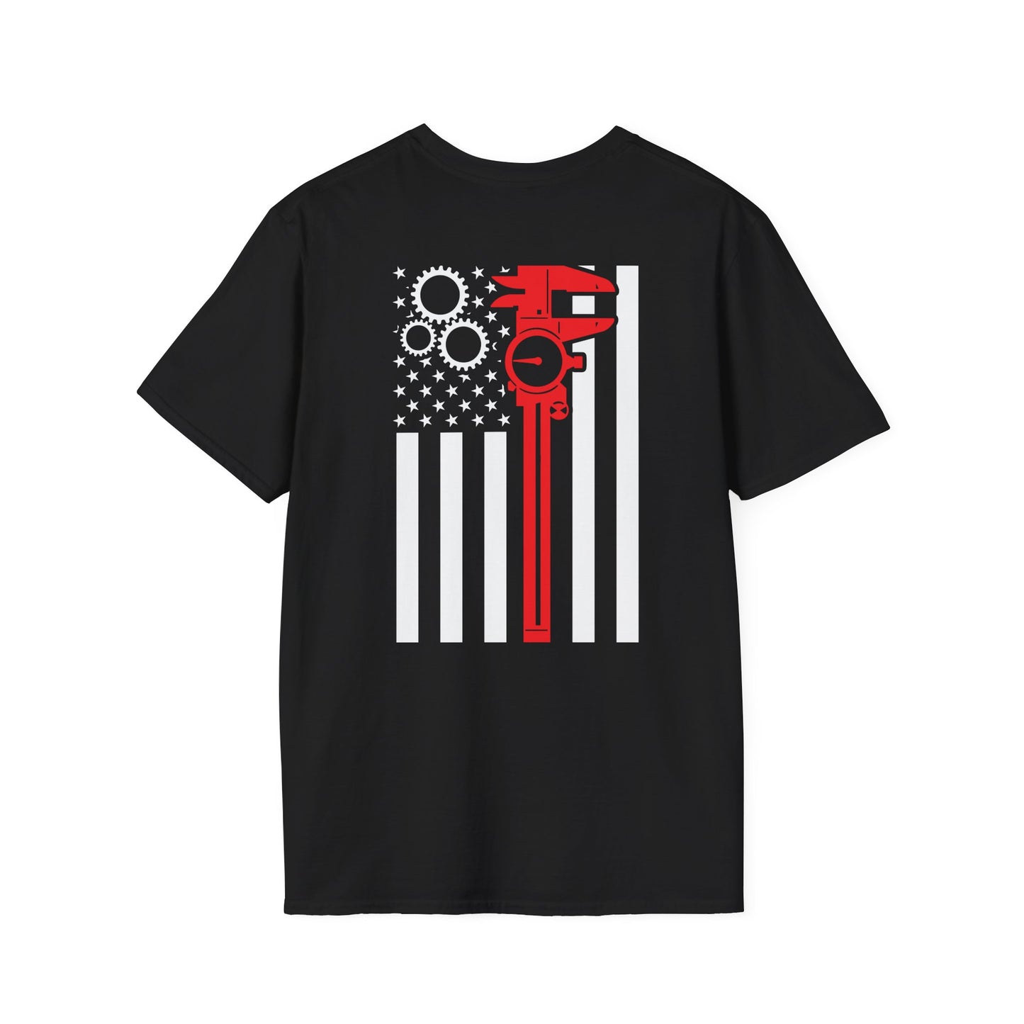 Machinist American Flag T-Shirt