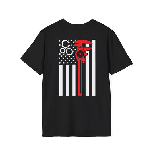 Machinist American Flag T-Shirt
