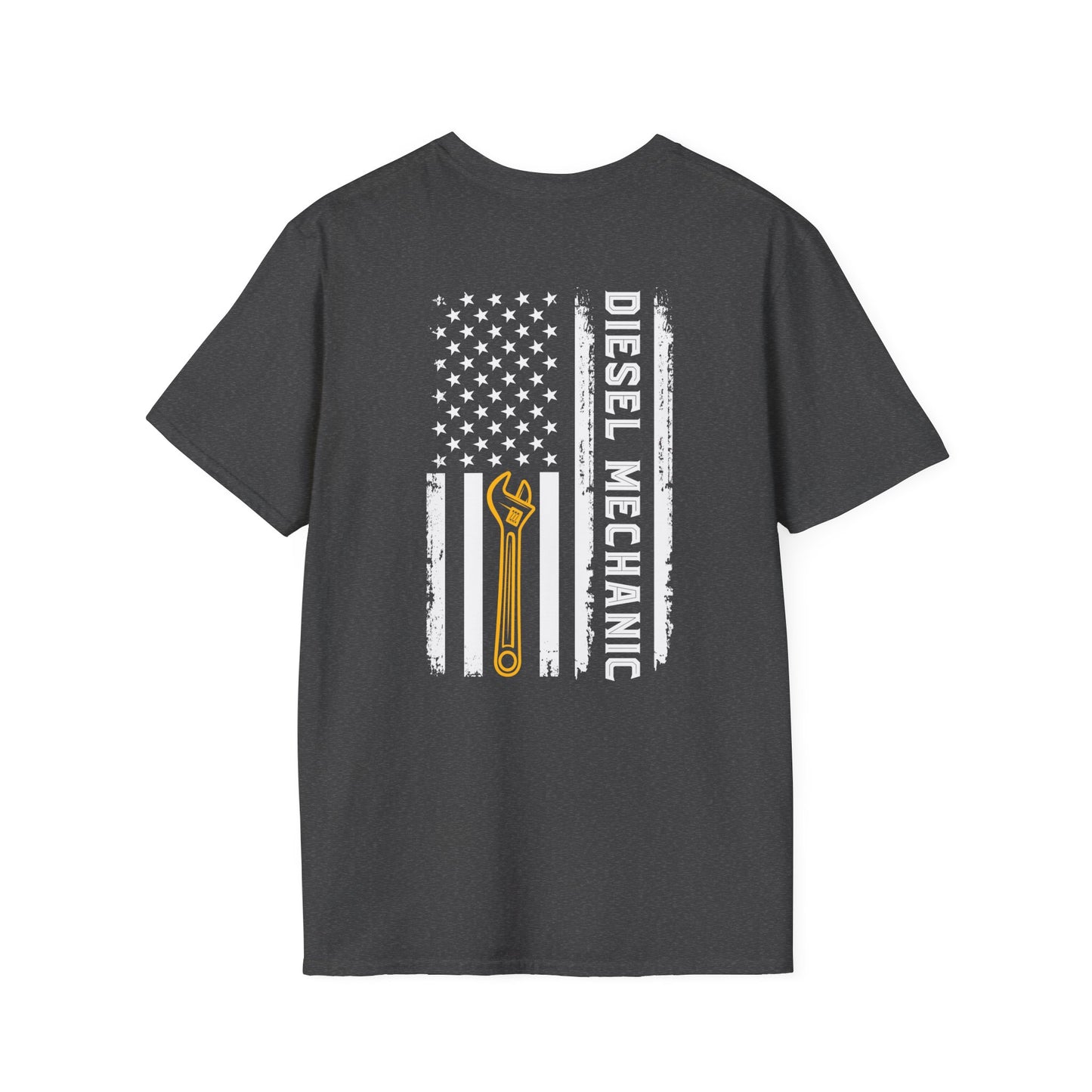 Diesel Mechanic American Flag T-Shirt