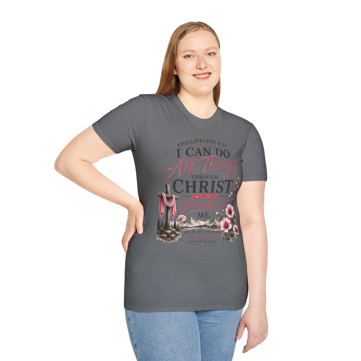All Things Through Christ – Philippians 4:13 T-Shirt
