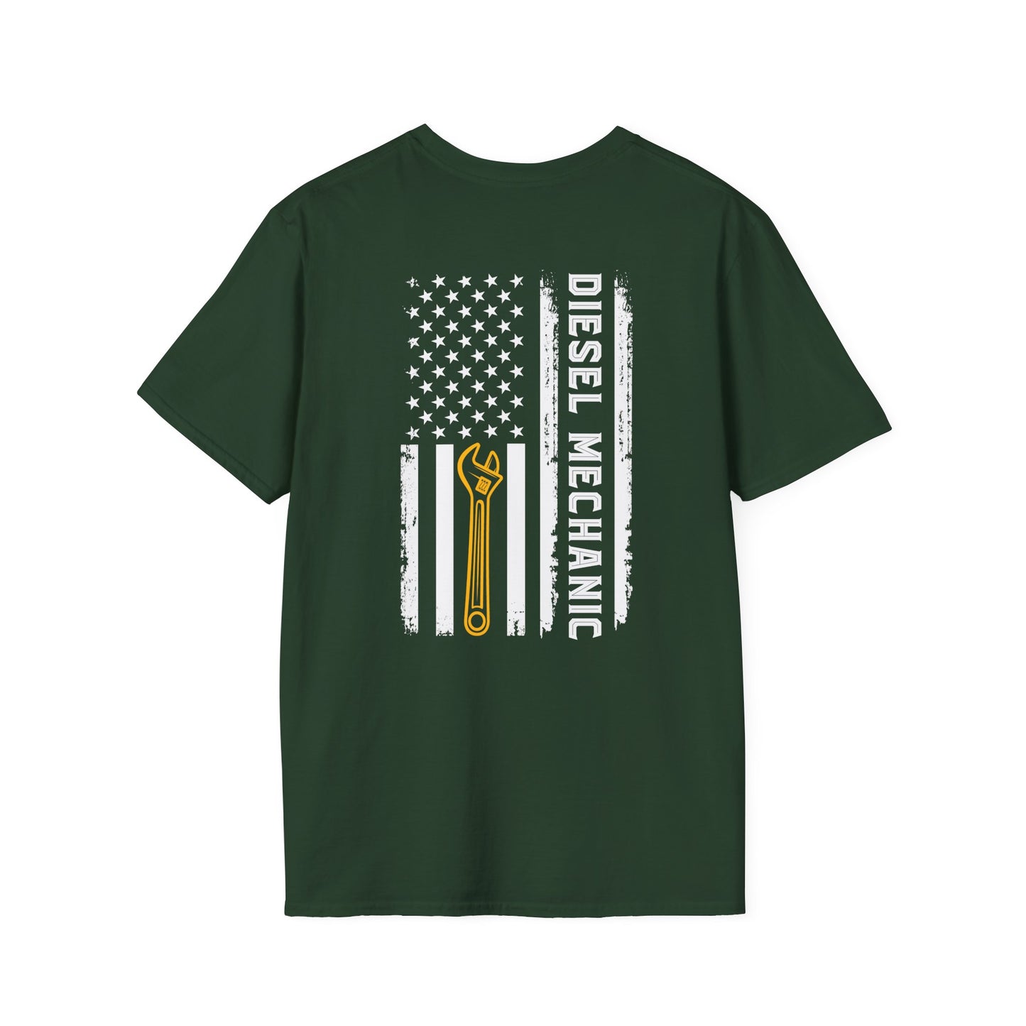 Diesel Mechanic American Flag T-Shirt