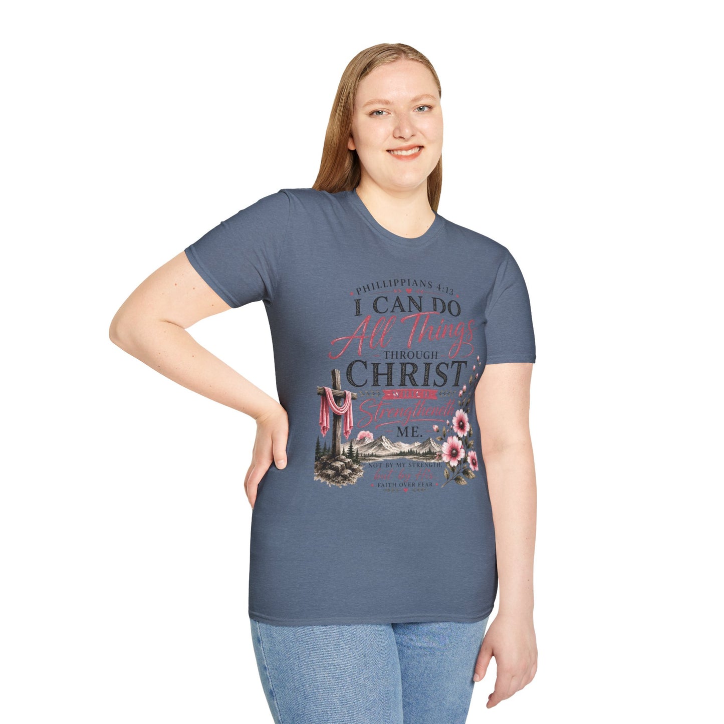 All Things Through Christ – Philippians 4:13 T-Shirt