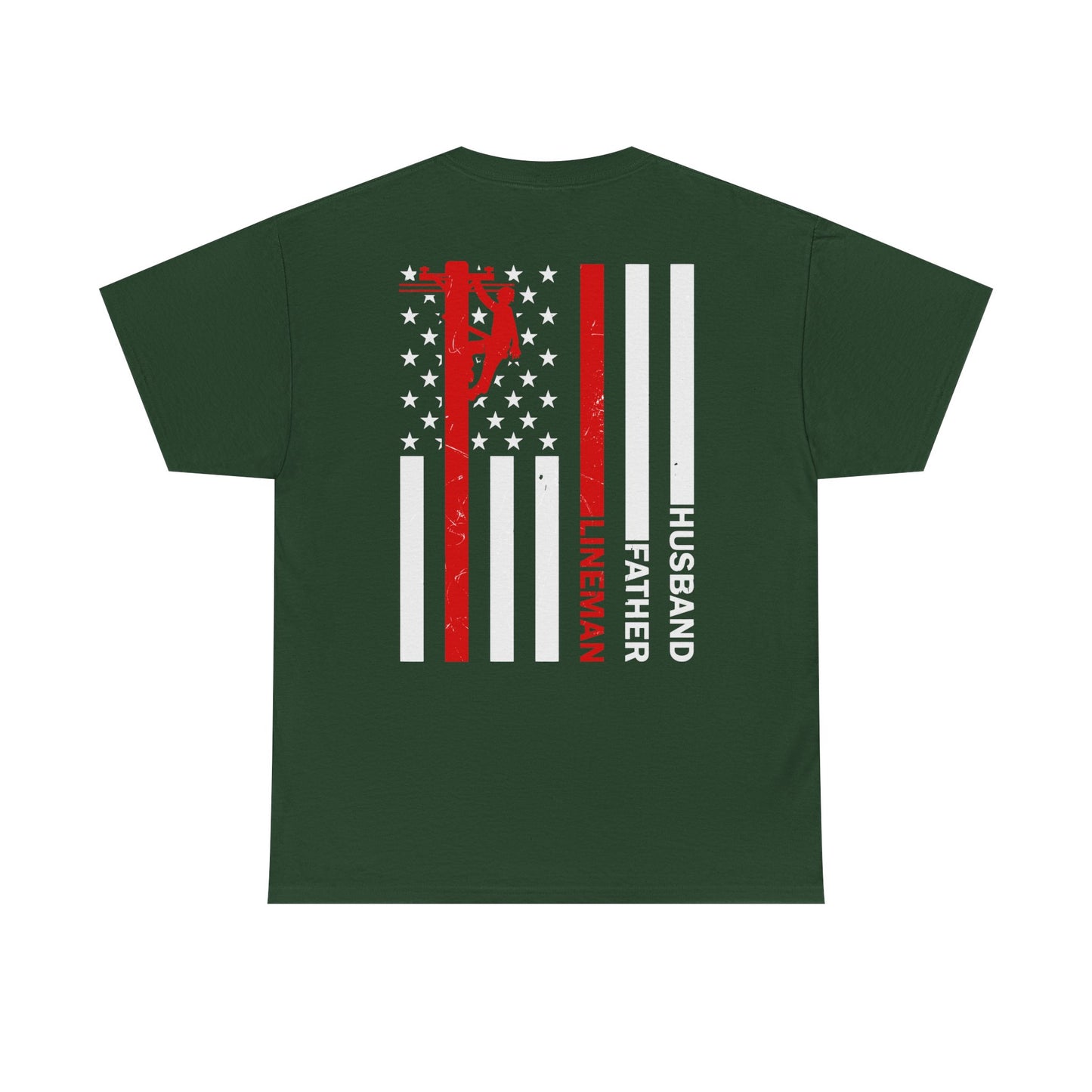 Lineman, Husband, Father T-shirt