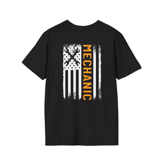 Mechanic American Flag T-Shirt