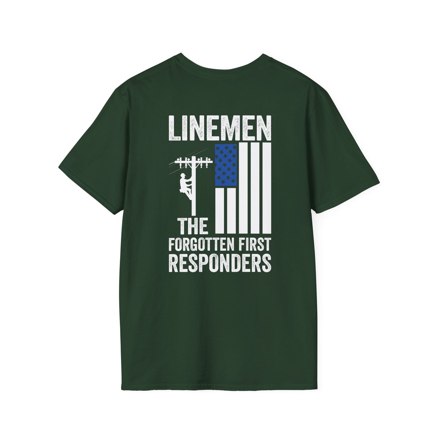 Linemen The Forgotten First Responders T-Shirt