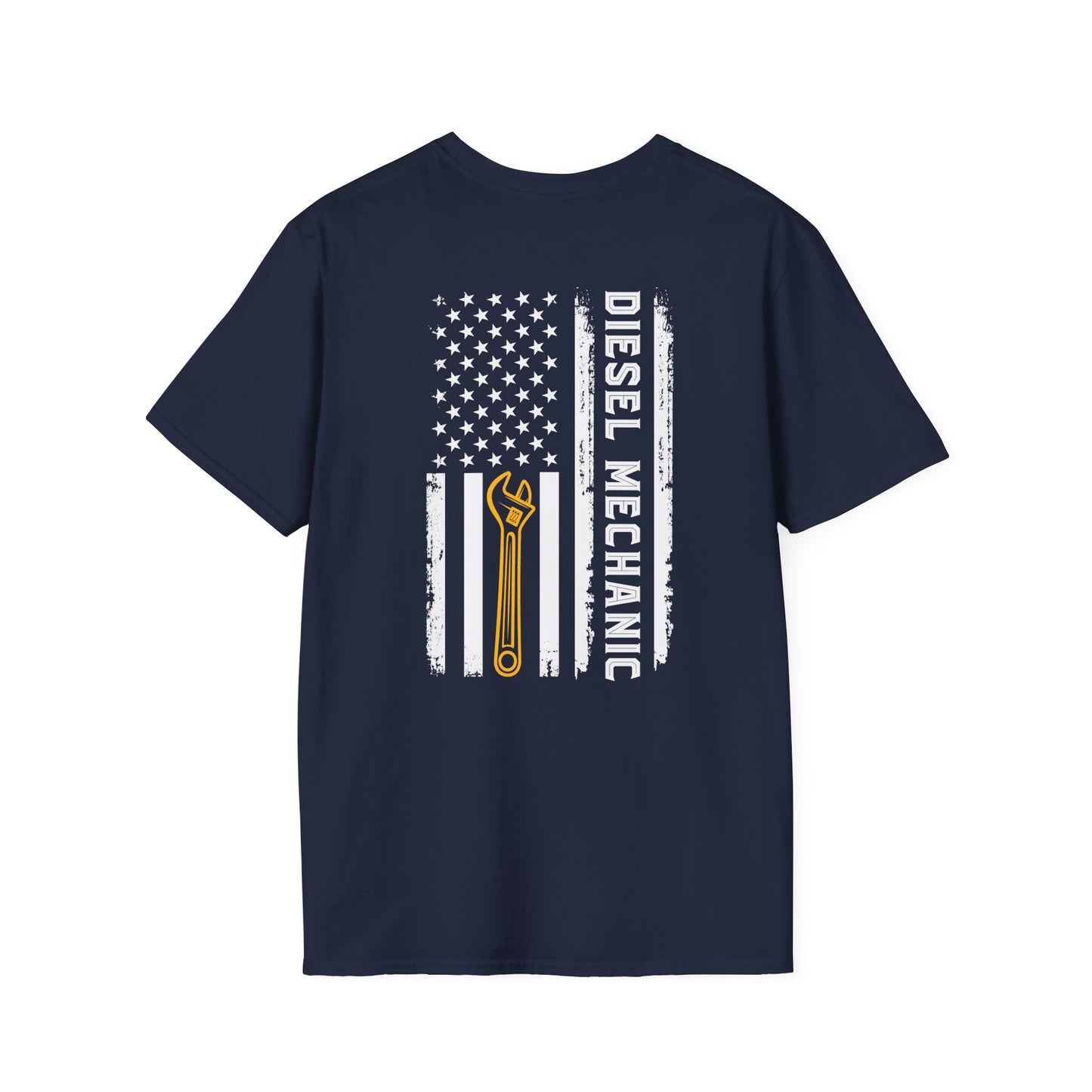 Diesel Mechanic American Flag T-Shirt