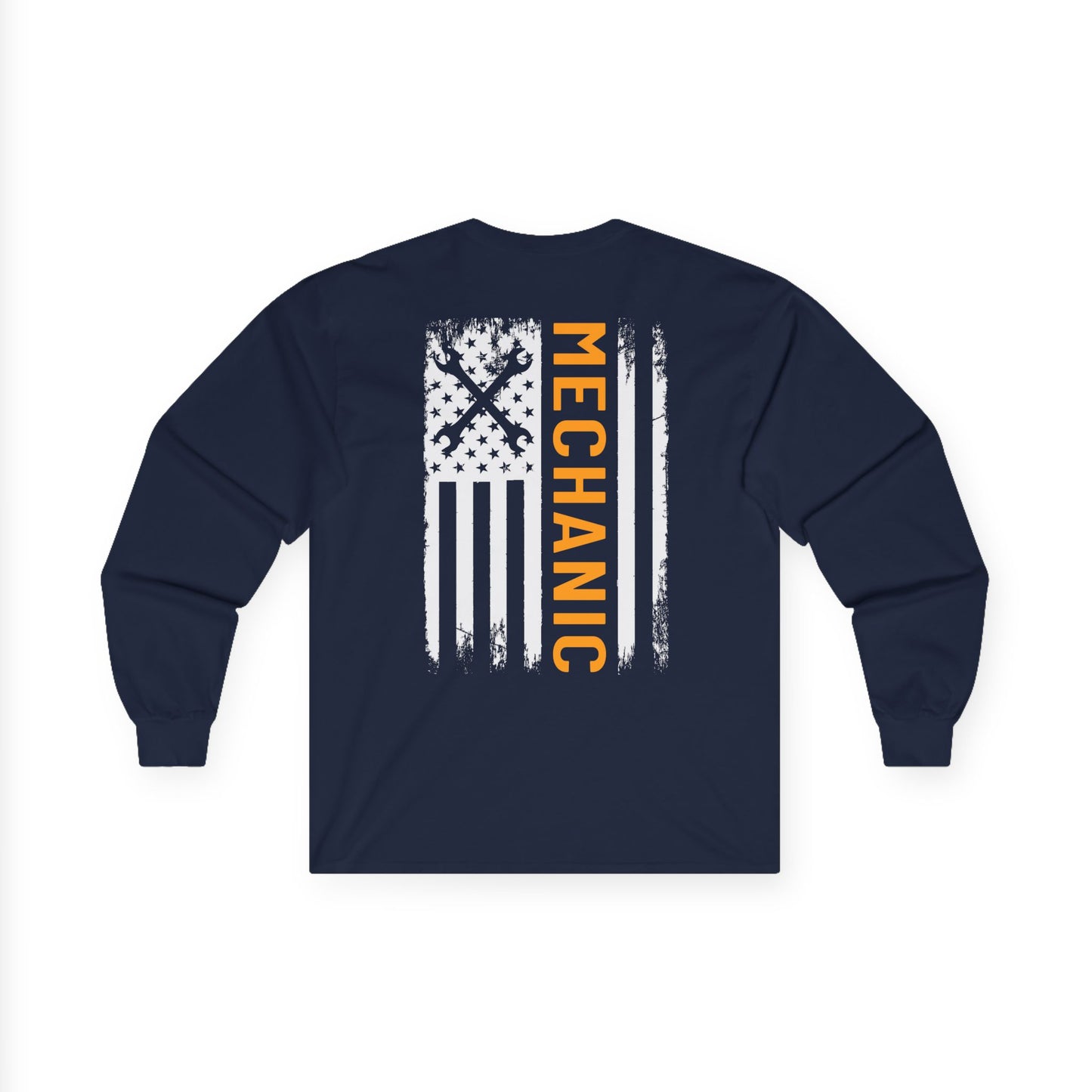 Mechanic American Flag Long Sleeve