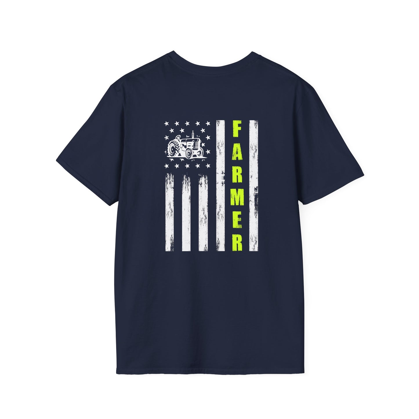 American Farmer American Flag T-Shirt