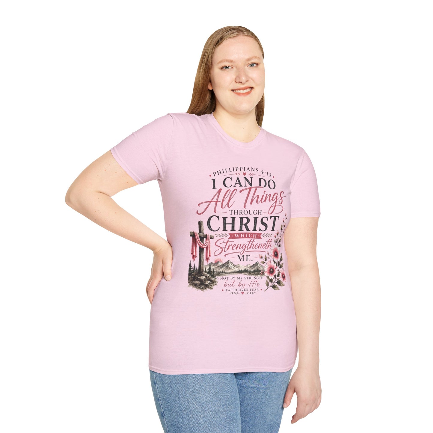 All Things Through Christ – Philippians 4:13 T-Shirt